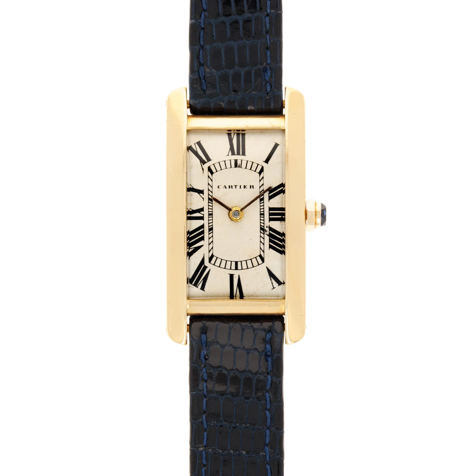Cartier Yellow Gold Tank Cintree Watch