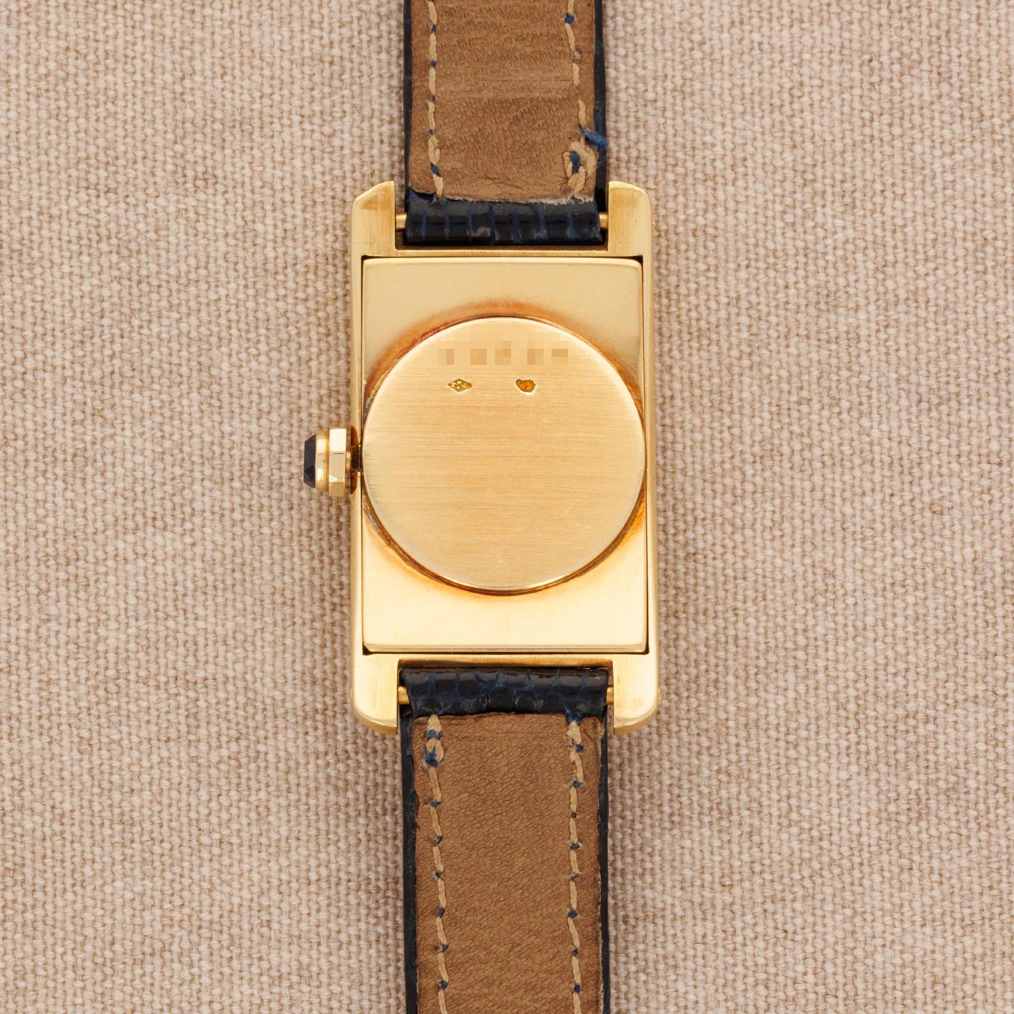 Cartier Yellow Gold Tank Cintree Watch - Image 3