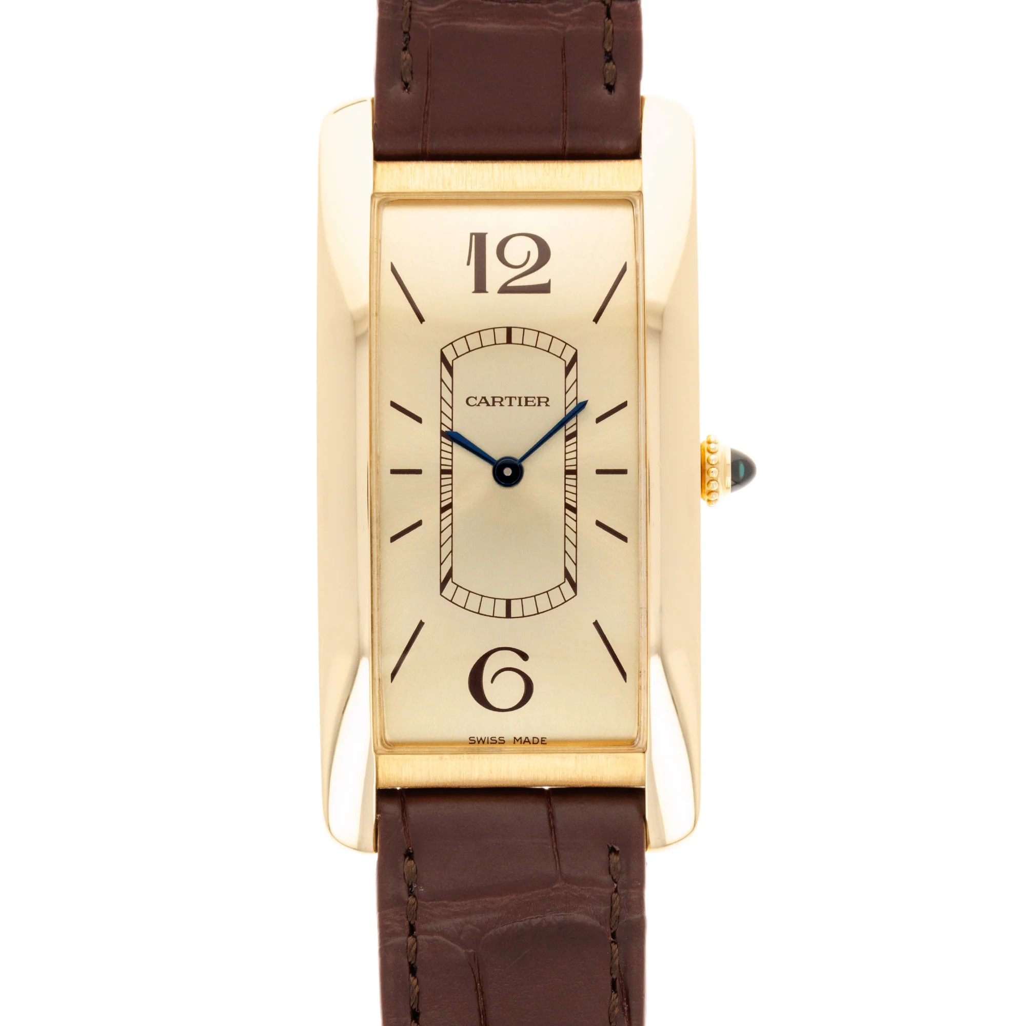 Cartier Yellow Gold Tank Cintree Watch Ref. 4123