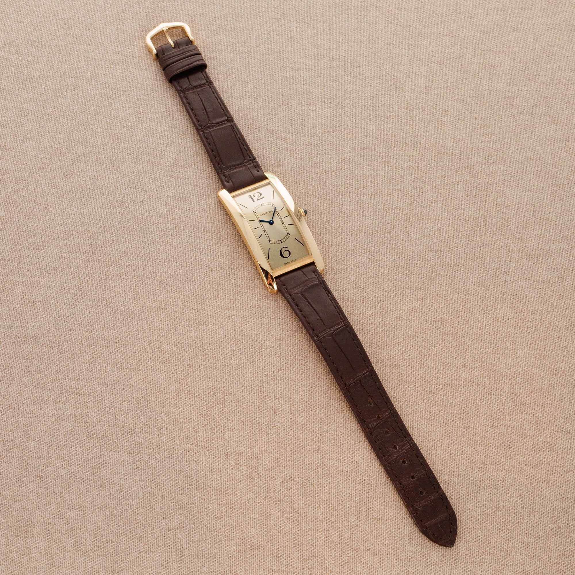 Cartier Yellow Gold Tank Cintree Watch Ref. 4123 - Image 4