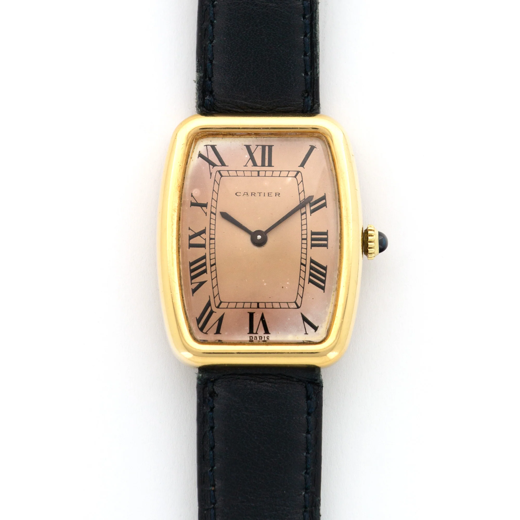 Cartier Yellow Gold Tank Faberge Watch