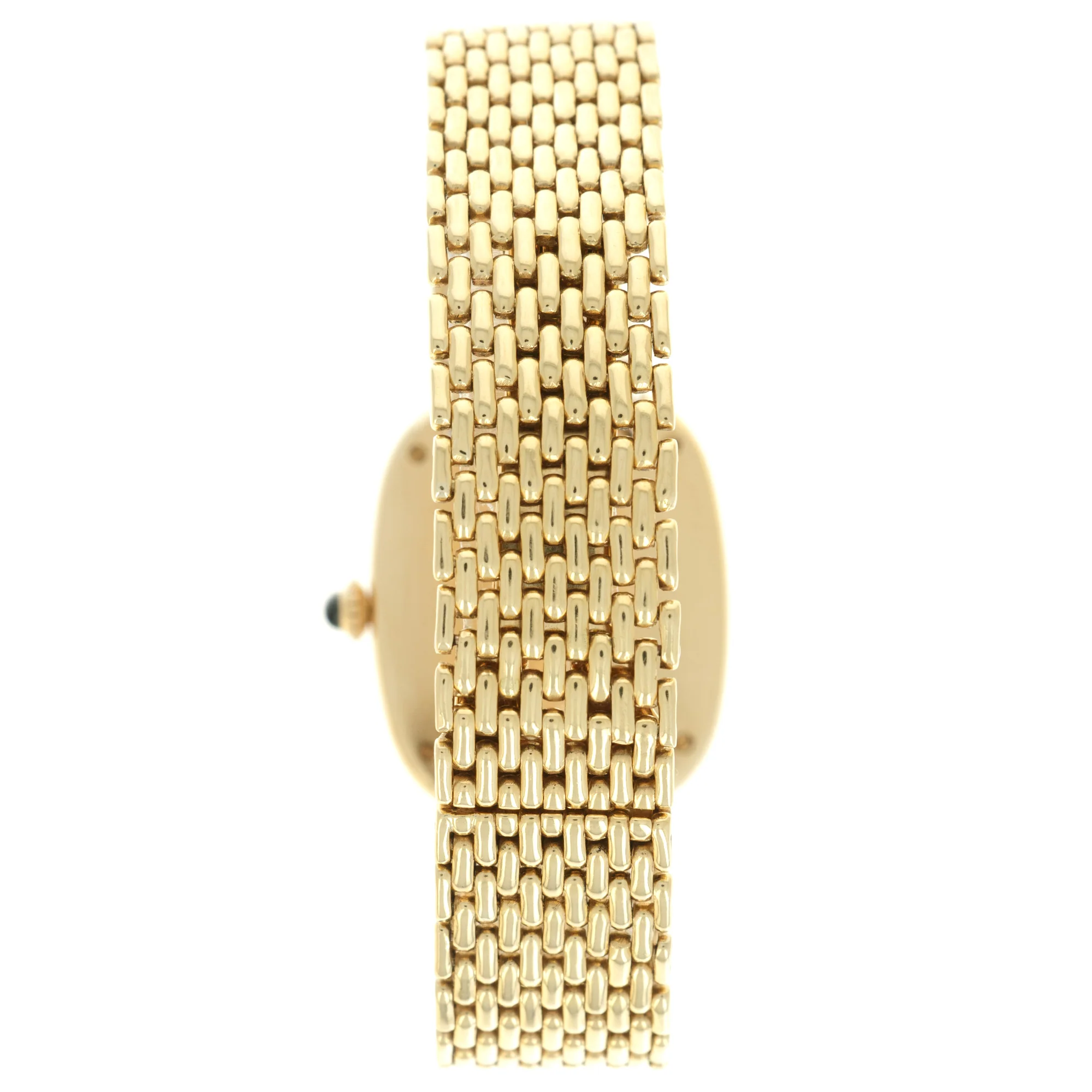 Cartier Yellow Gold Tank Gondole Bracelet Watch - Image 5