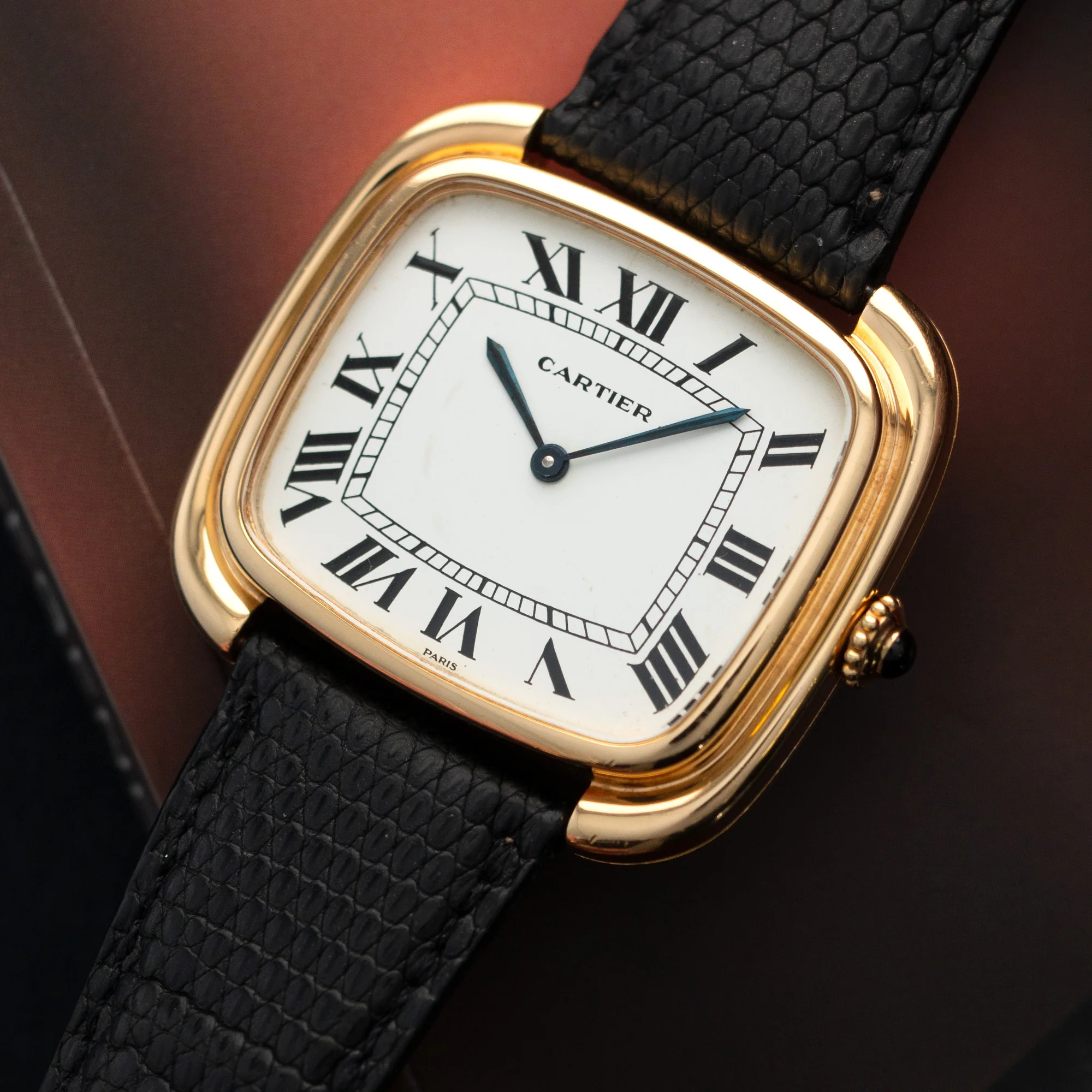 Cartier Yellow Gold Tank Gondole TV Shape Watch - Image 2