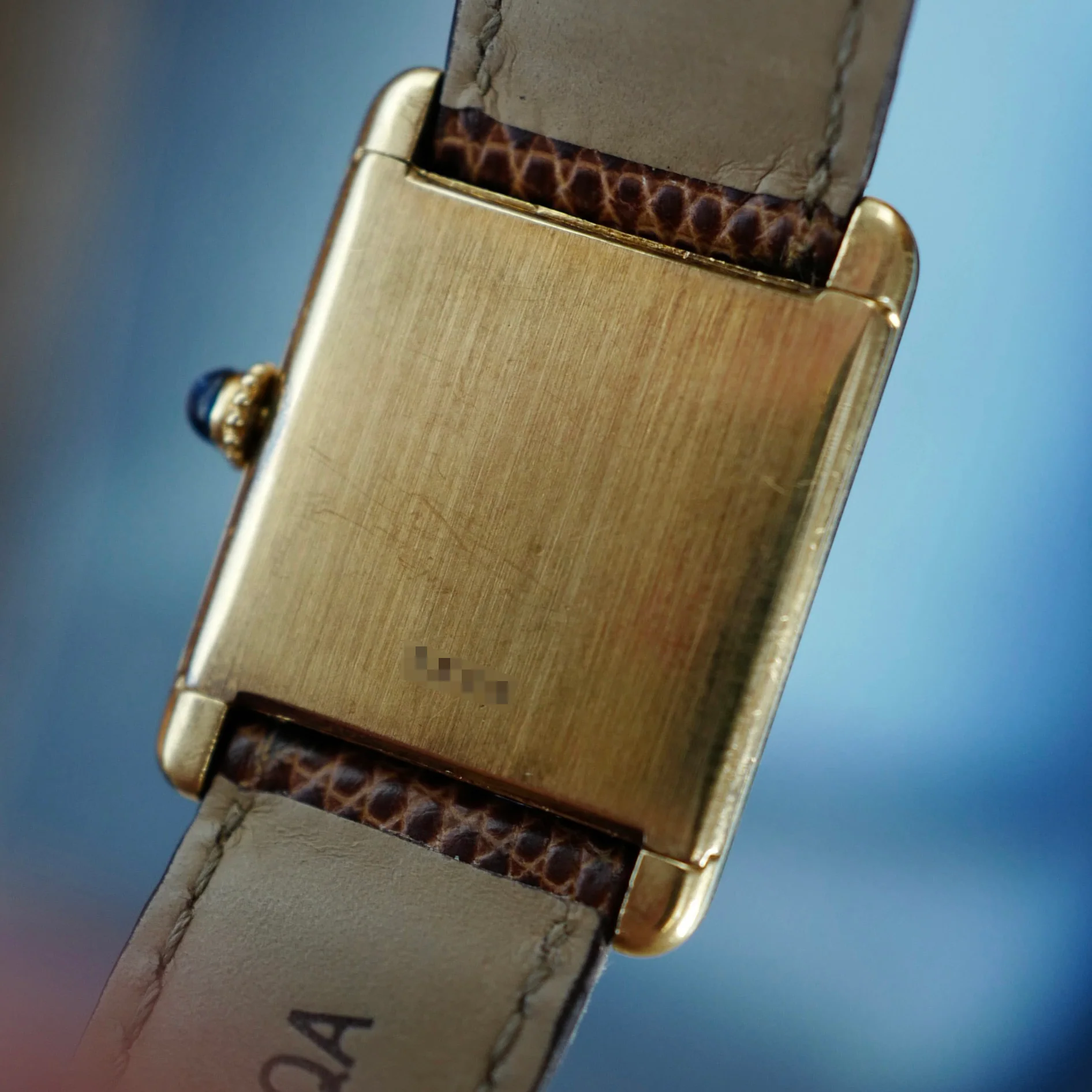 Cartier Yellow Gold Tank, London 1976 - Image 5