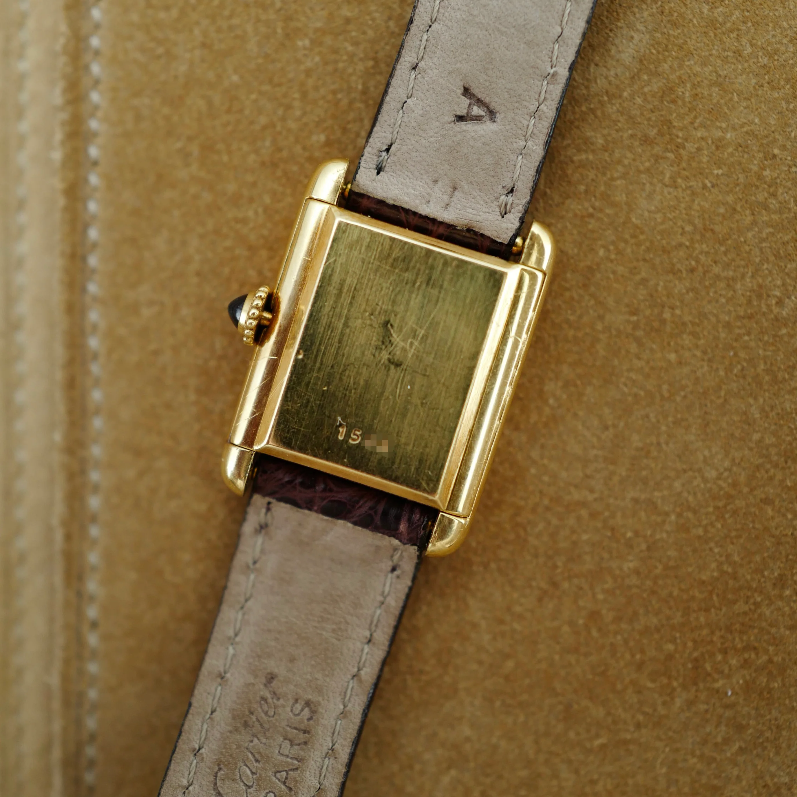 Cartier Yellow Gold Tank London - Image 4