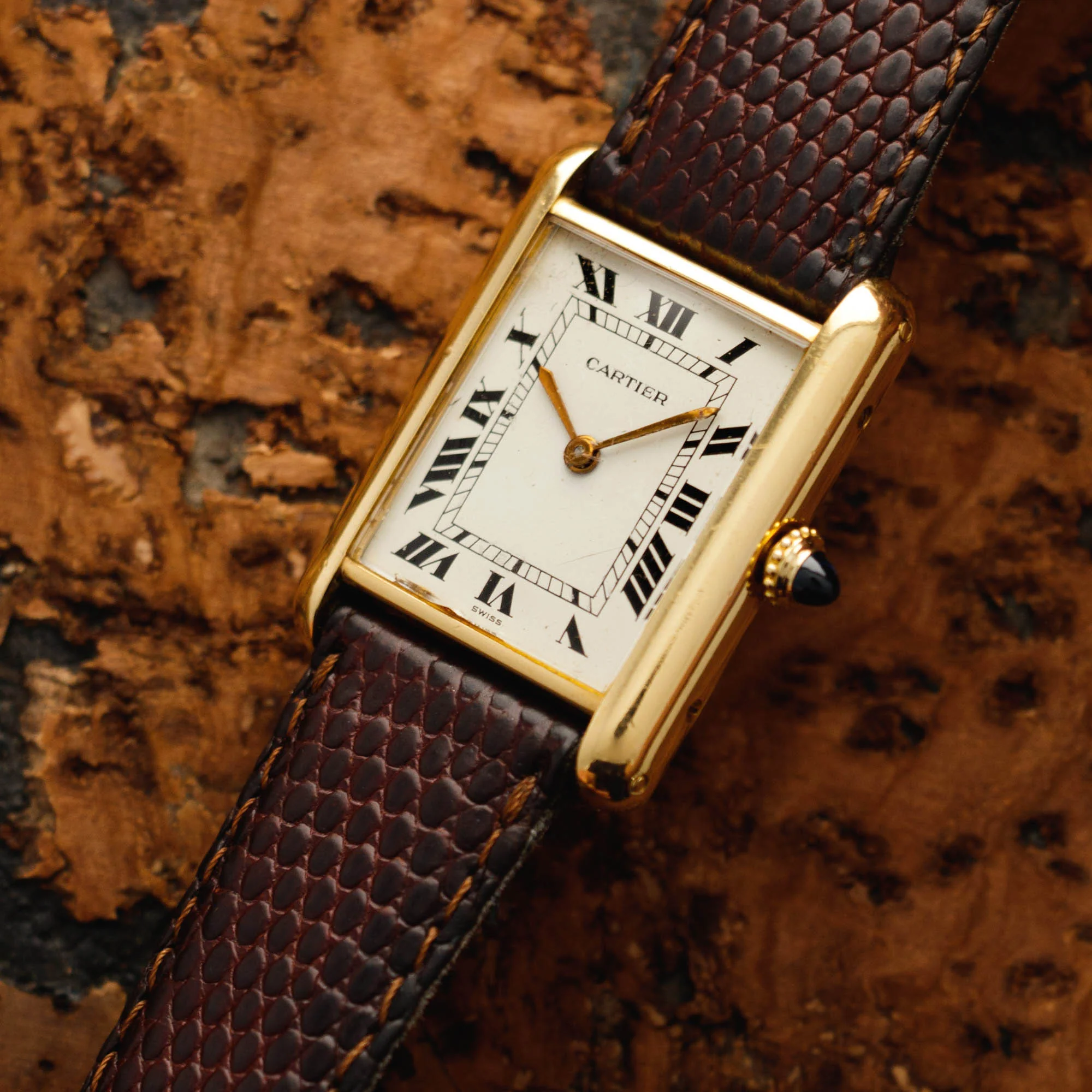 Cartier Yellow Gold Tank Louis - Image 2