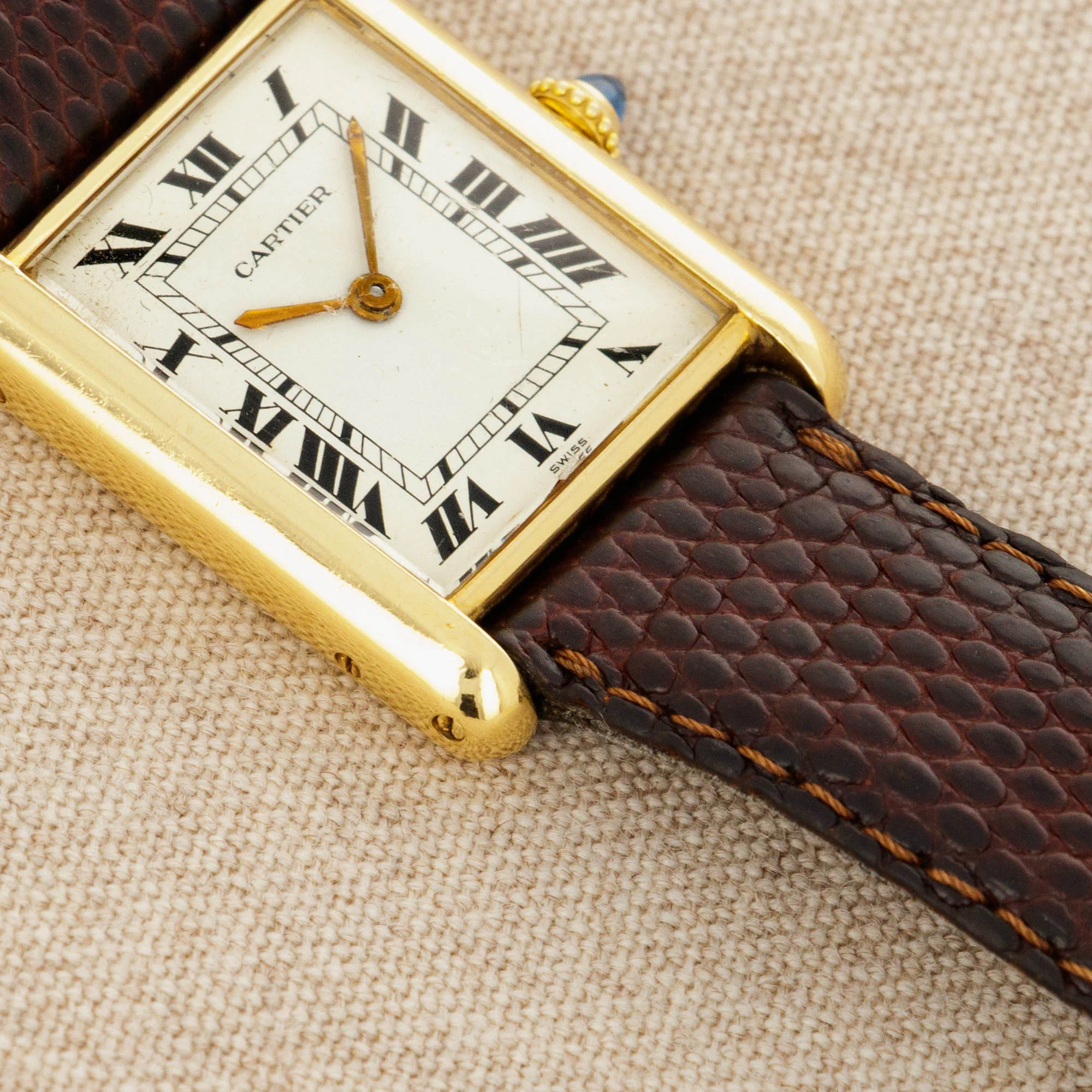 Cartier Yellow Gold Tank Louis - Image 3