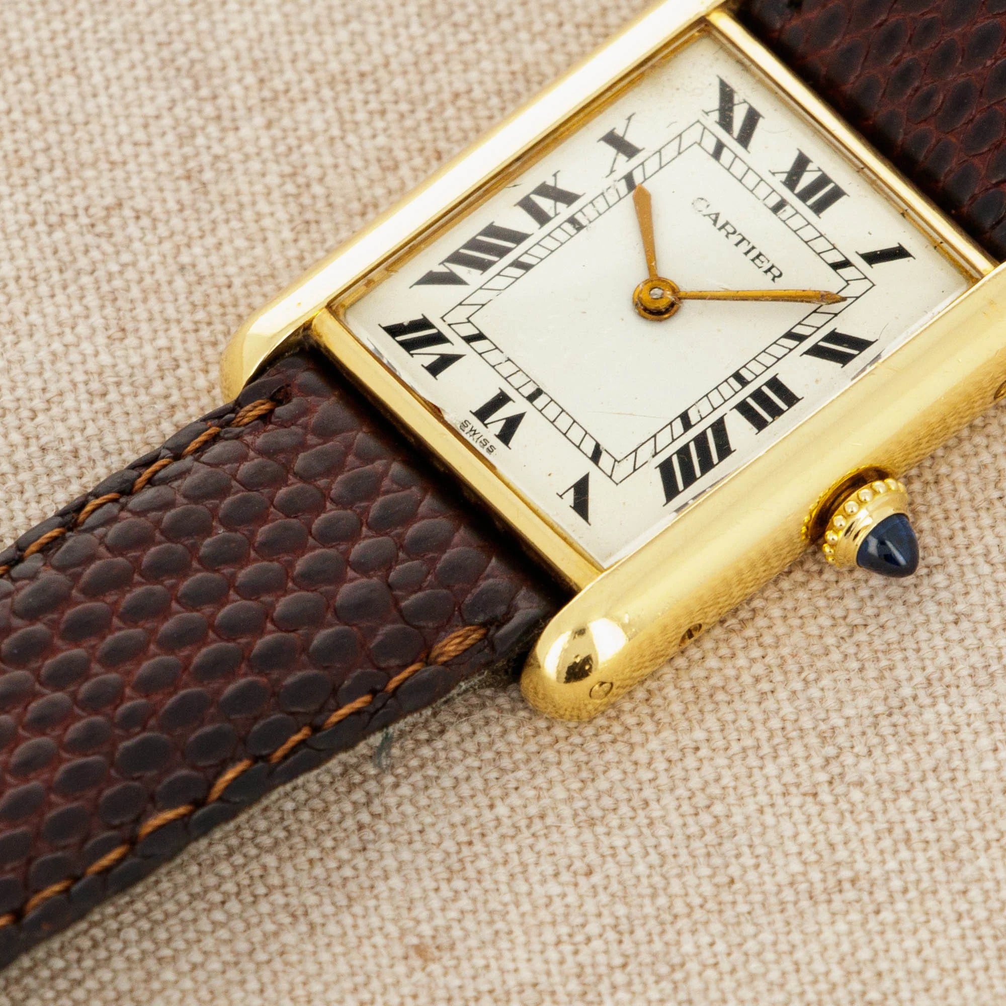 Cartier Yellow Gold Tank Louis - Image 4