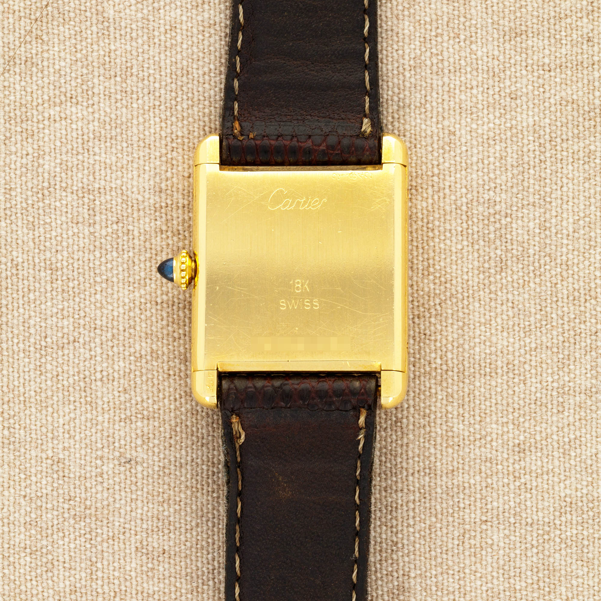 Cartier Yellow Gold Tank Louis - Image 7