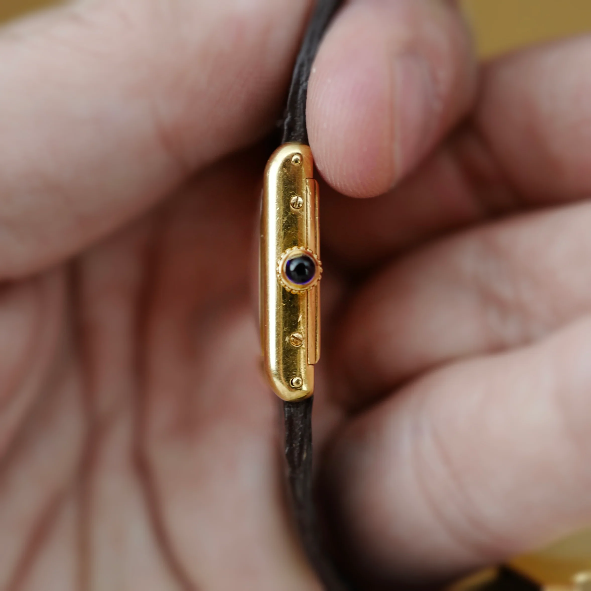 Cartier Yellow Gold Tank Louis Cartier Paris (New Arrival) - Image 4