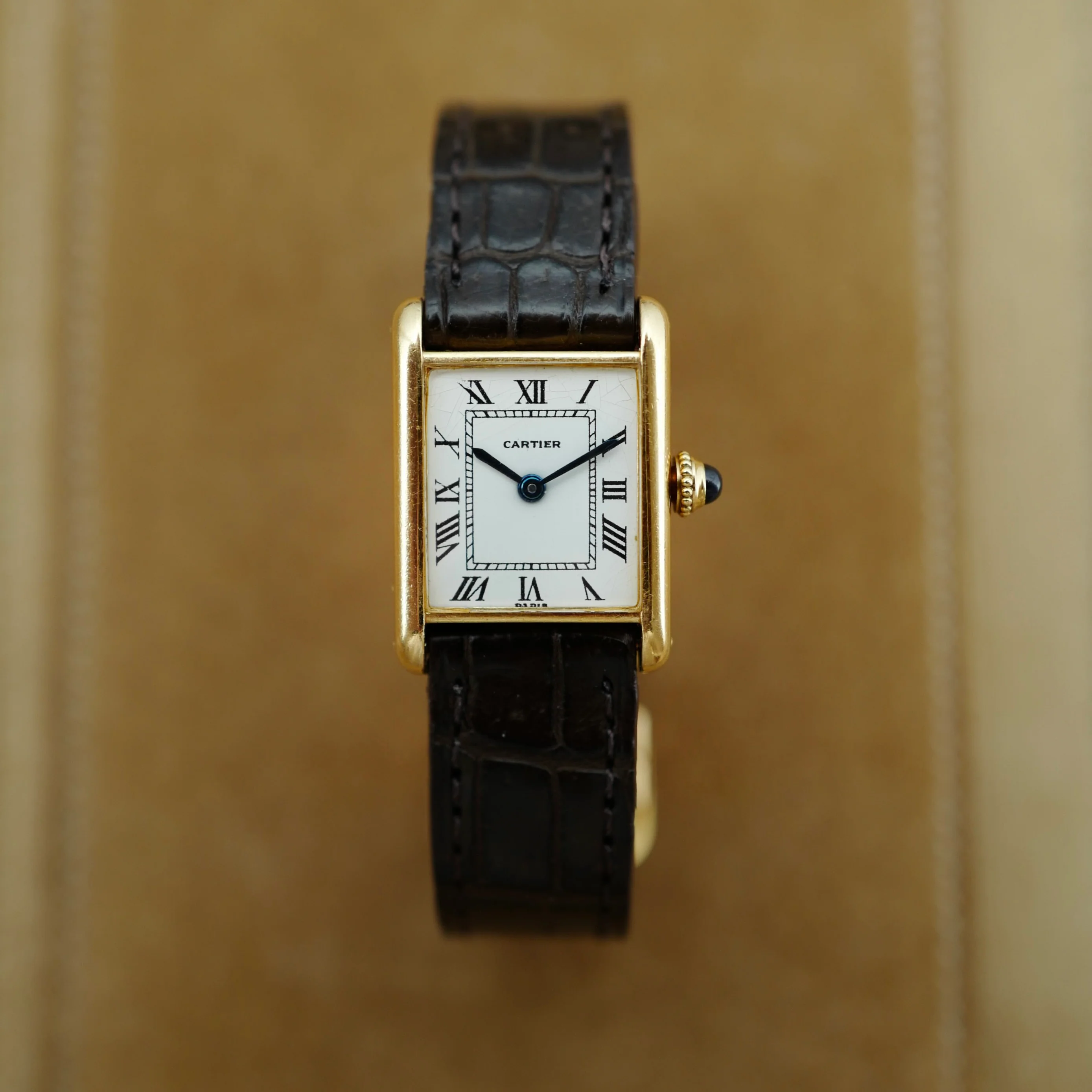 Cartier Yellow Gold Tank Louis Cartier Paris (New Arrival) - Image 5