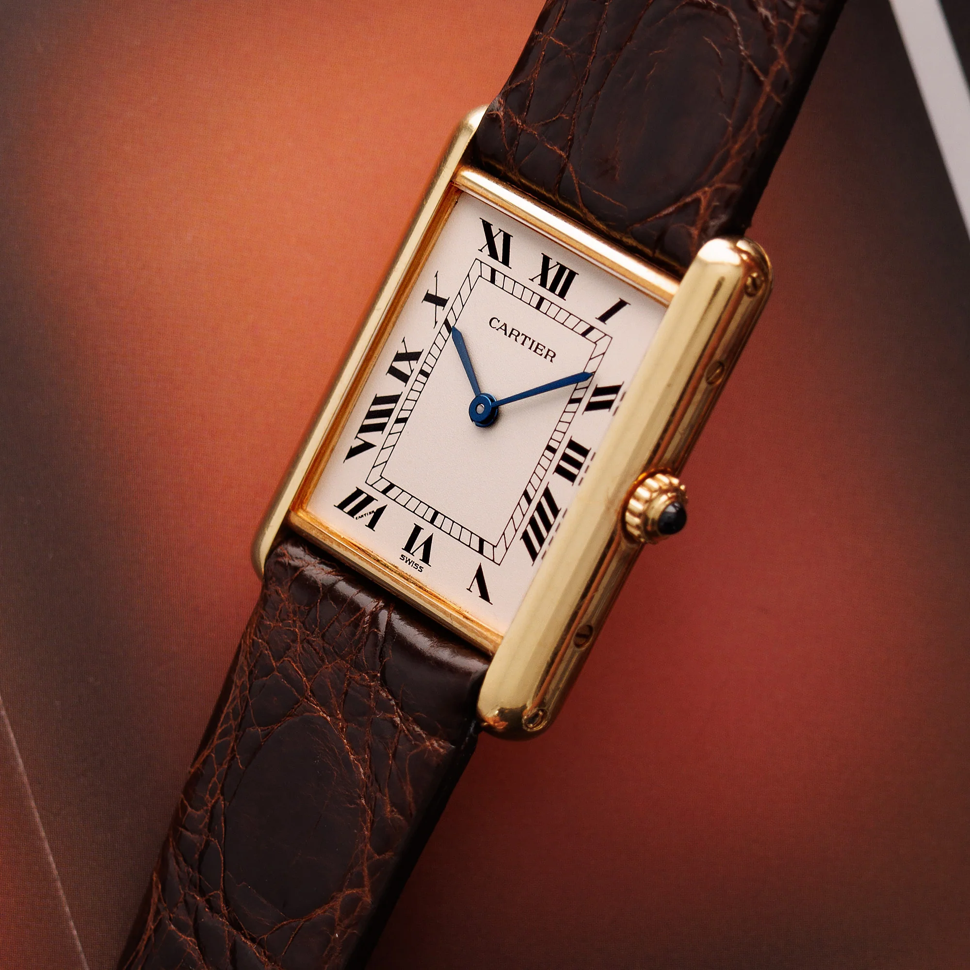 Cartier Yellow Gold Tank Louis Ref. 1140 - Image 2
