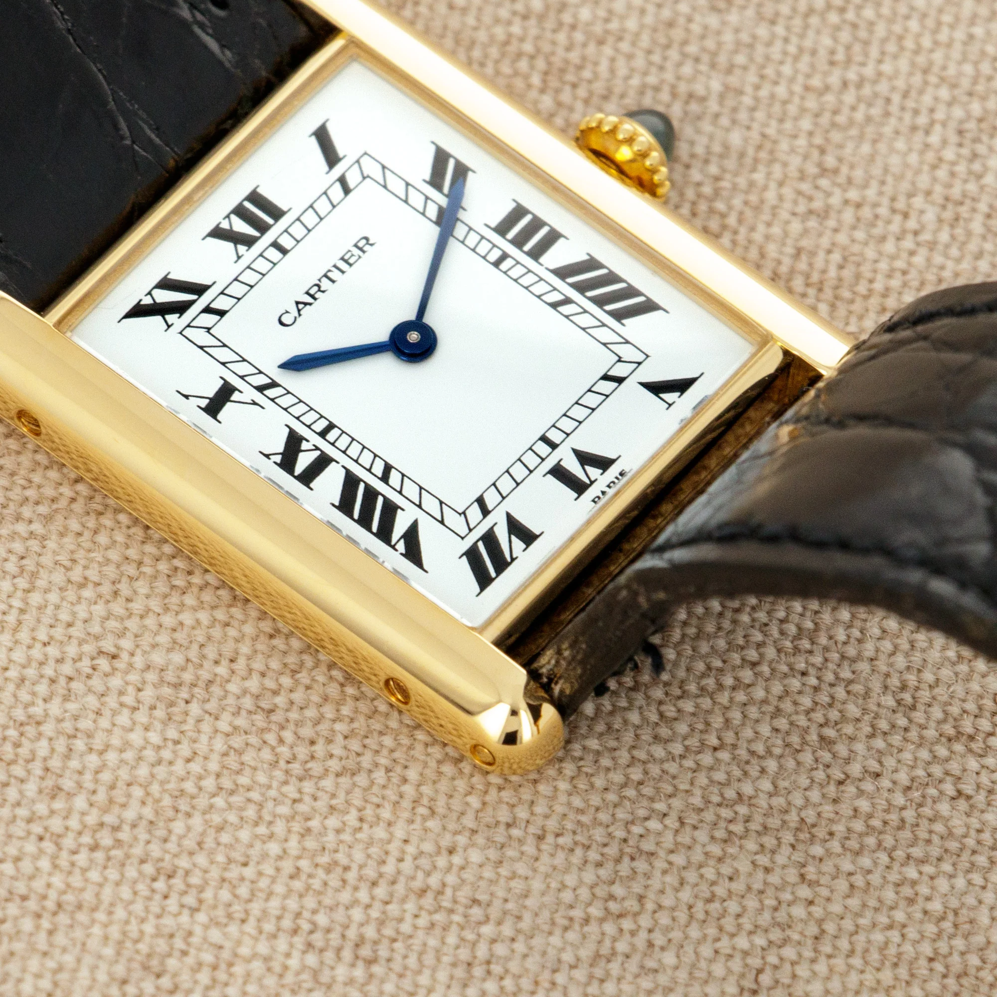 Cartier Yellow Gold Tank Louis Ref. 1600 - Image 3