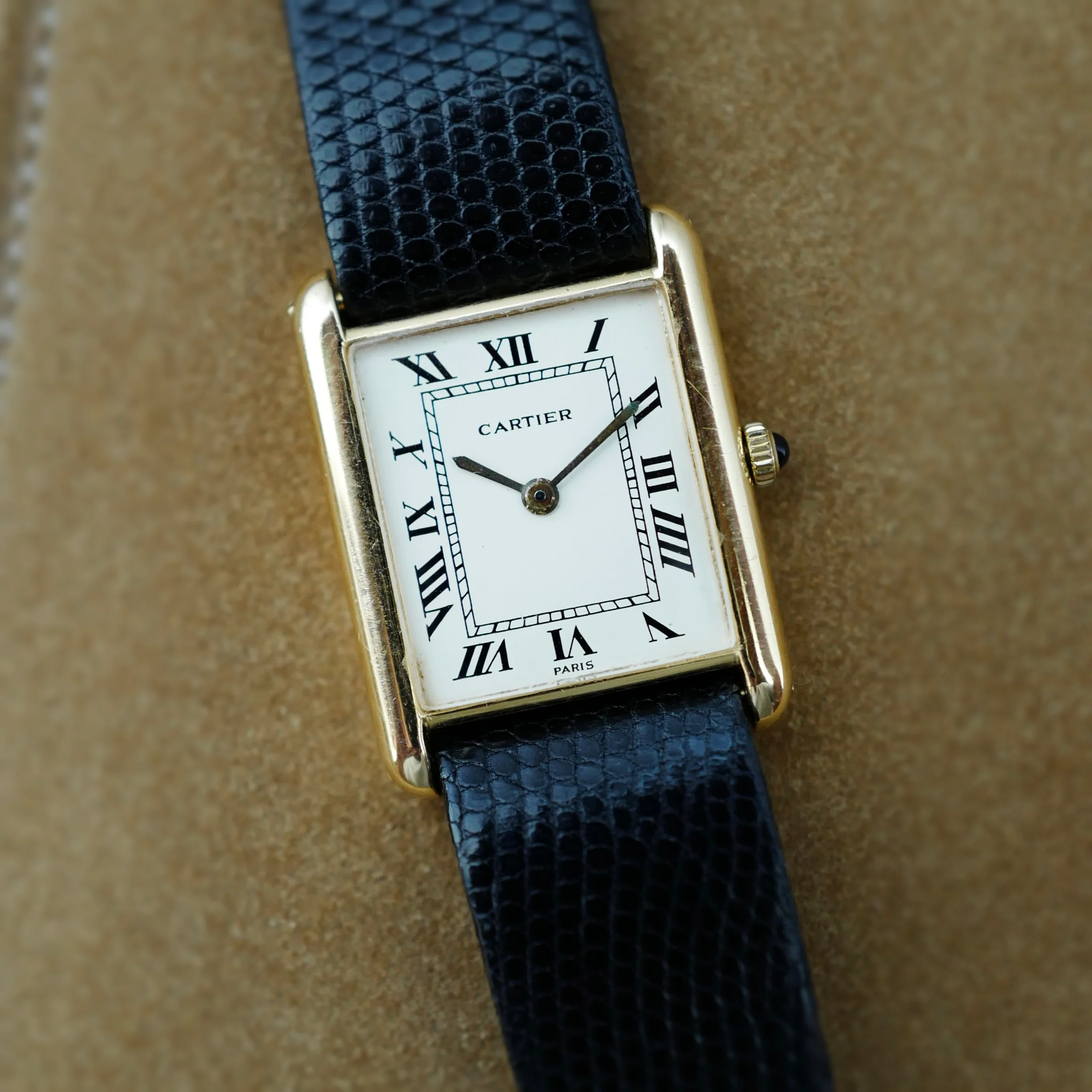 Cartier Yellow Gold Tank Louis Ref. 78086 - Image 2