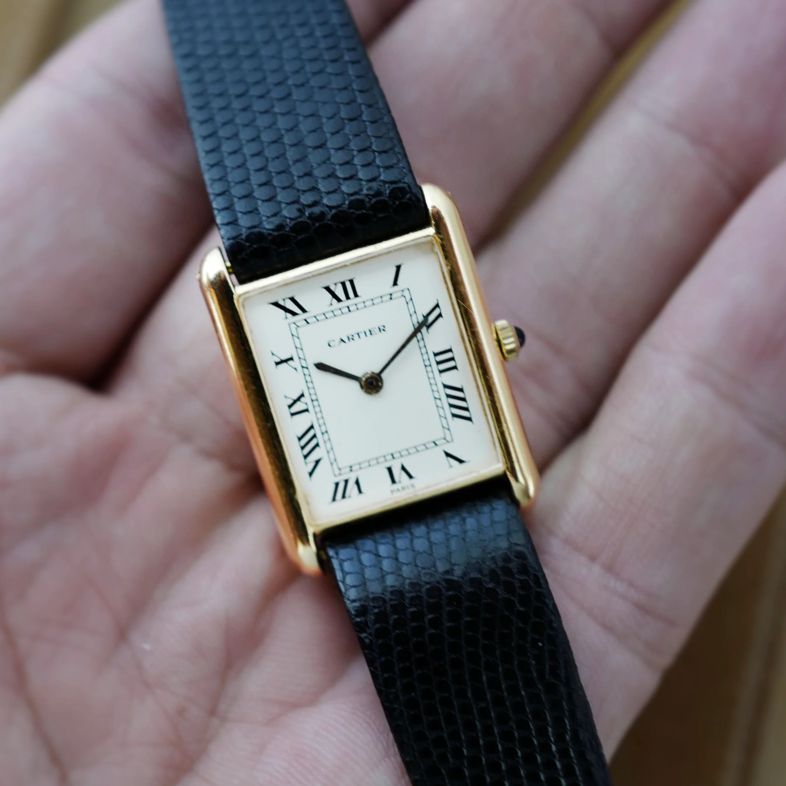 Cartier Yellow Gold Tank Louis Ref. 78086 - Image 3