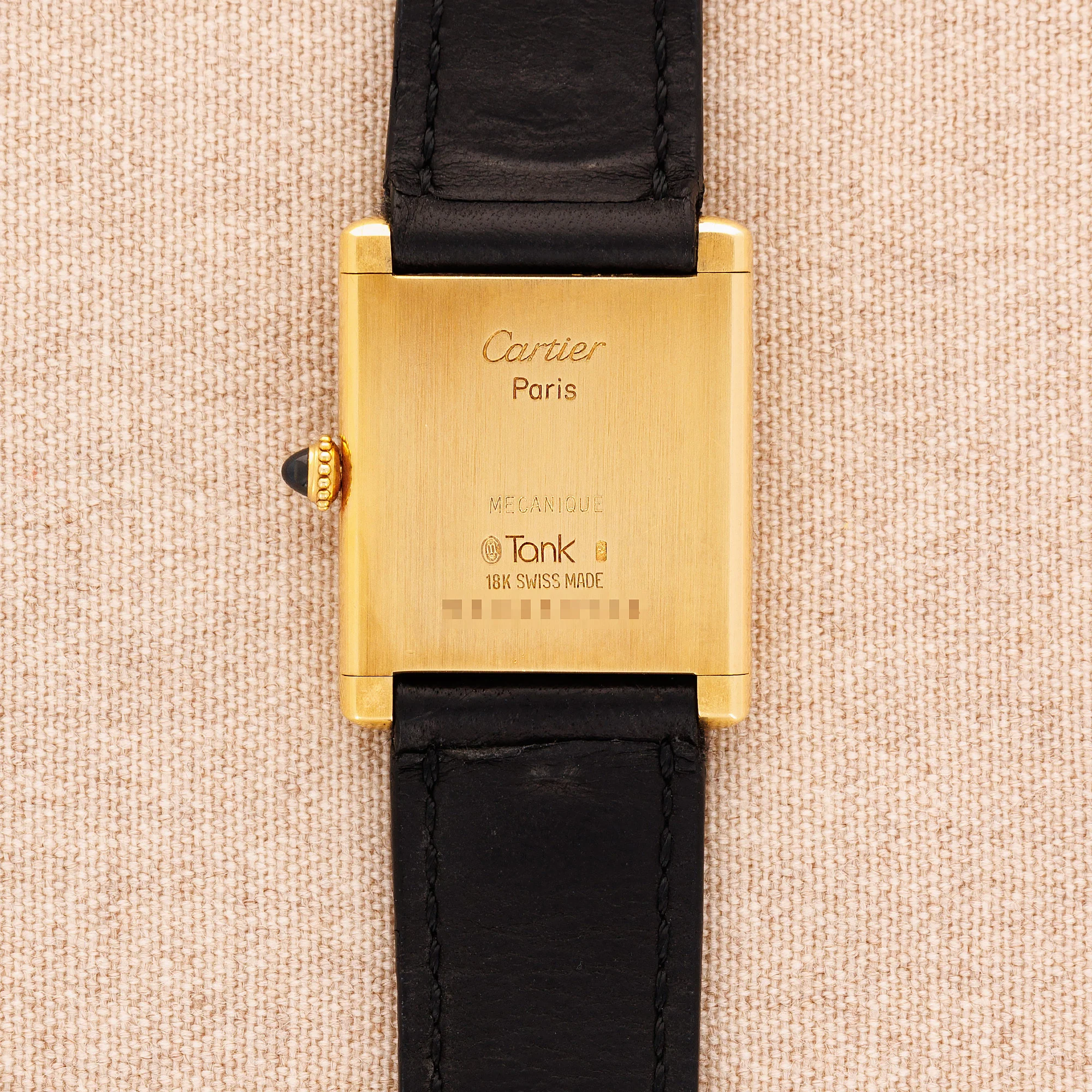 Cartier Yellow Gold Tank Louis Ref. 96065 - Image 3