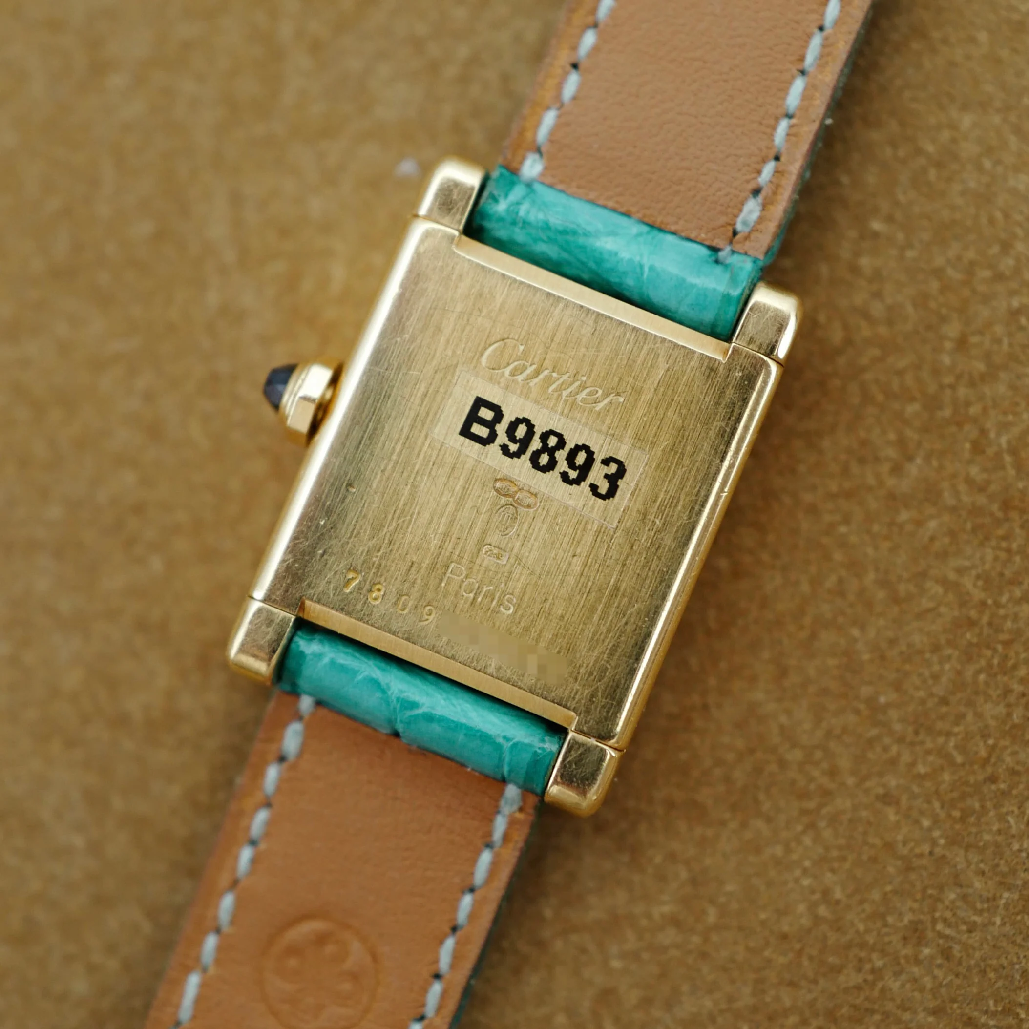 Cartier Yellow Gold Tank Normale Paris Ref. 78093 - Image 3