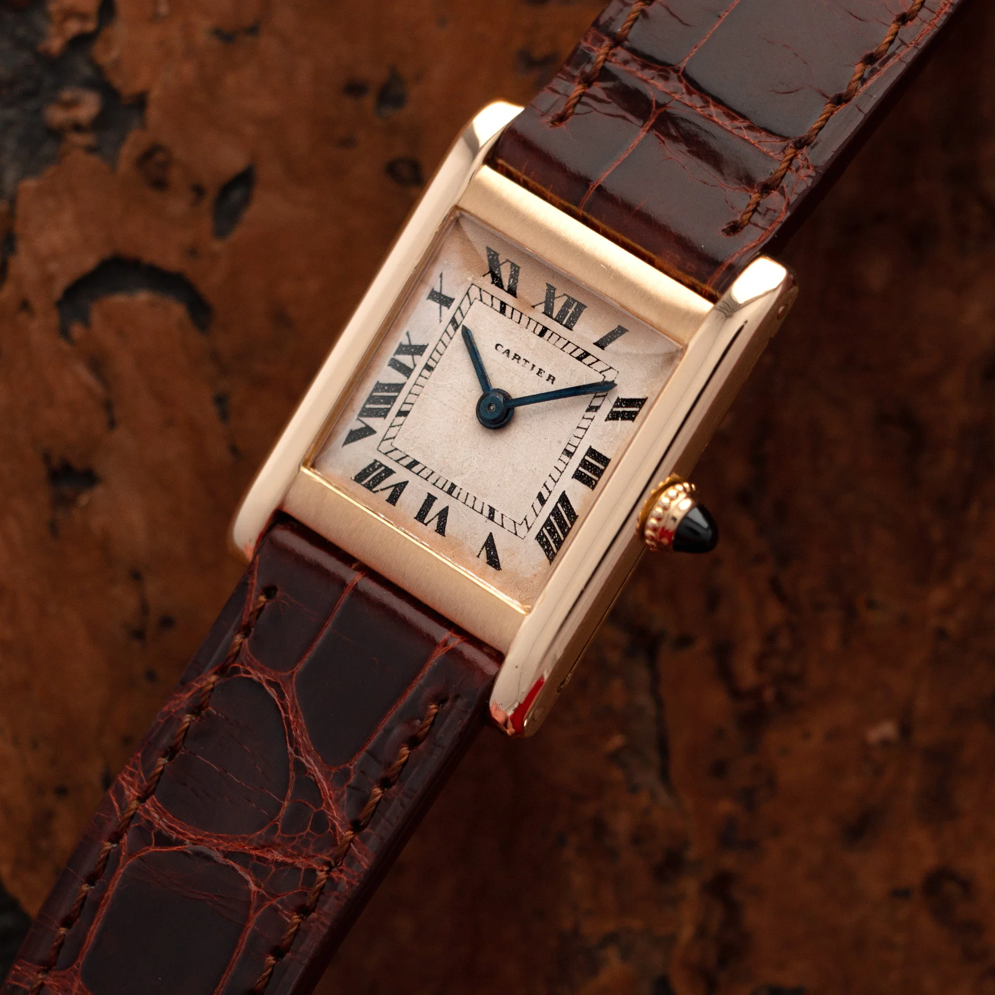 Cartier Yellow Gold Tank Normale Watch - Image 2