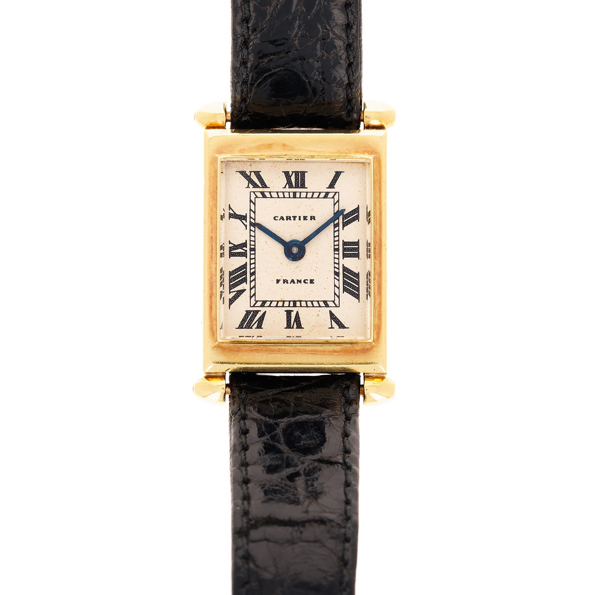 Cartier Yellow Gold Tank Obus