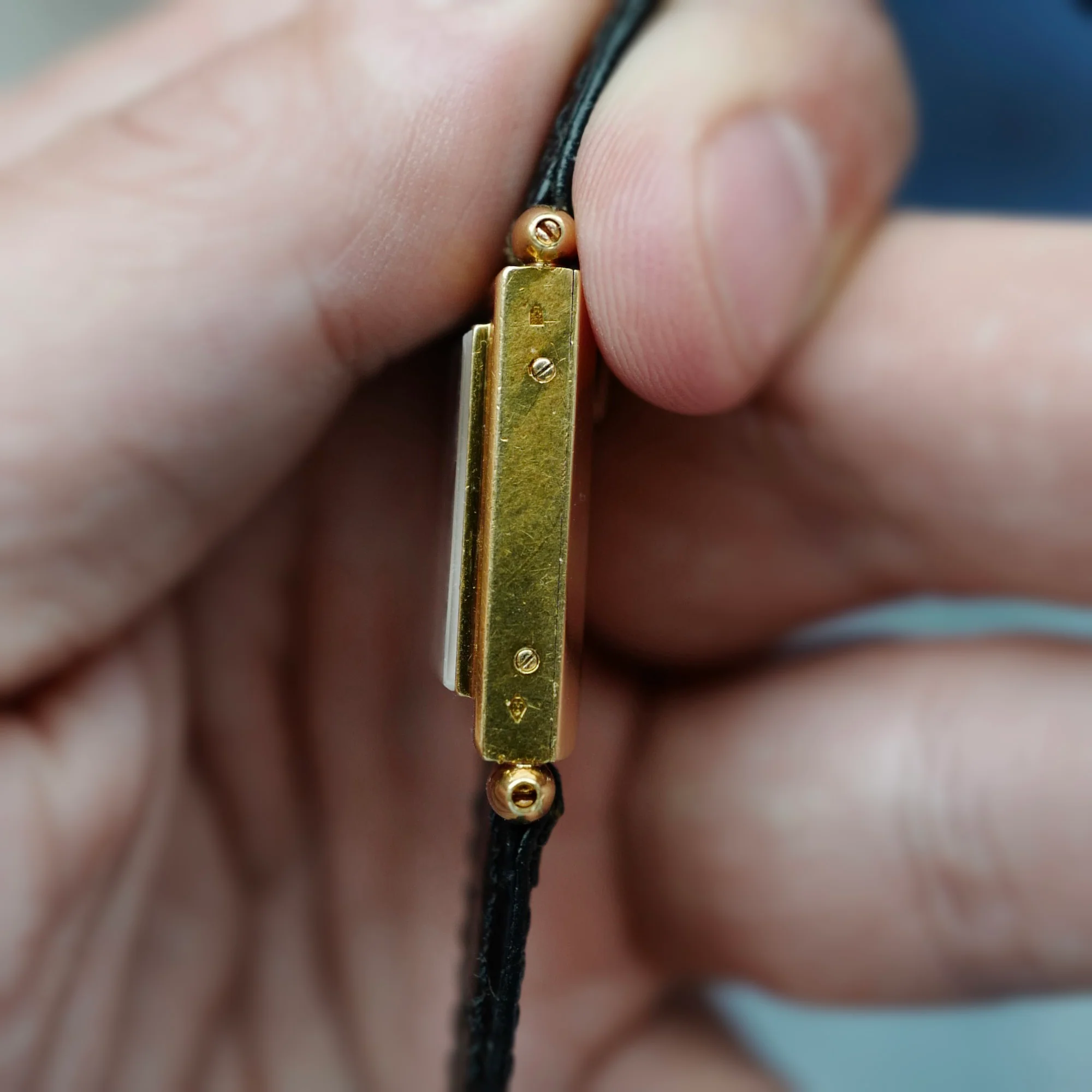 Cartier Yellow Gold Tank Obus - Image 5