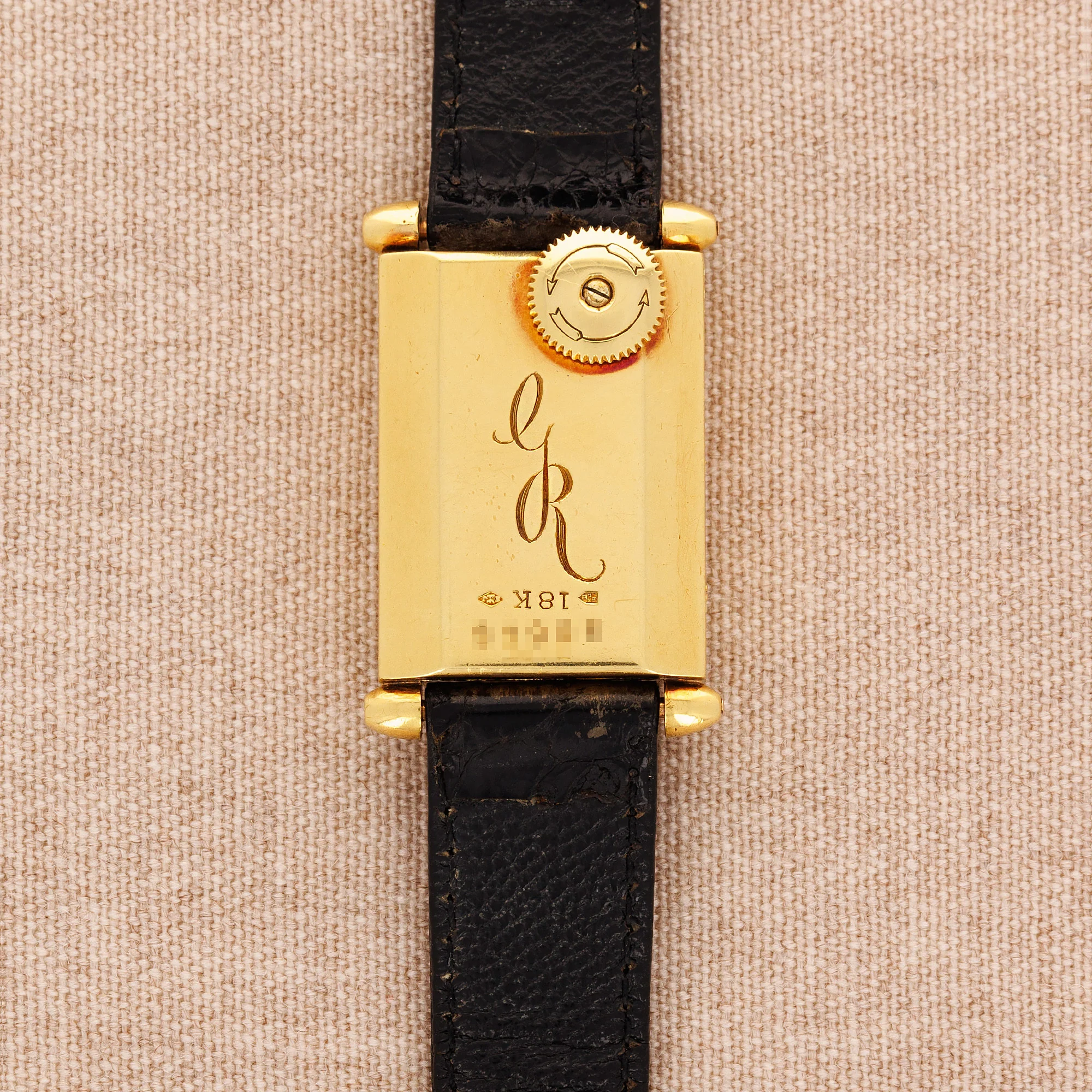 Cartier Yellow Gold Tank Obus - Image 8