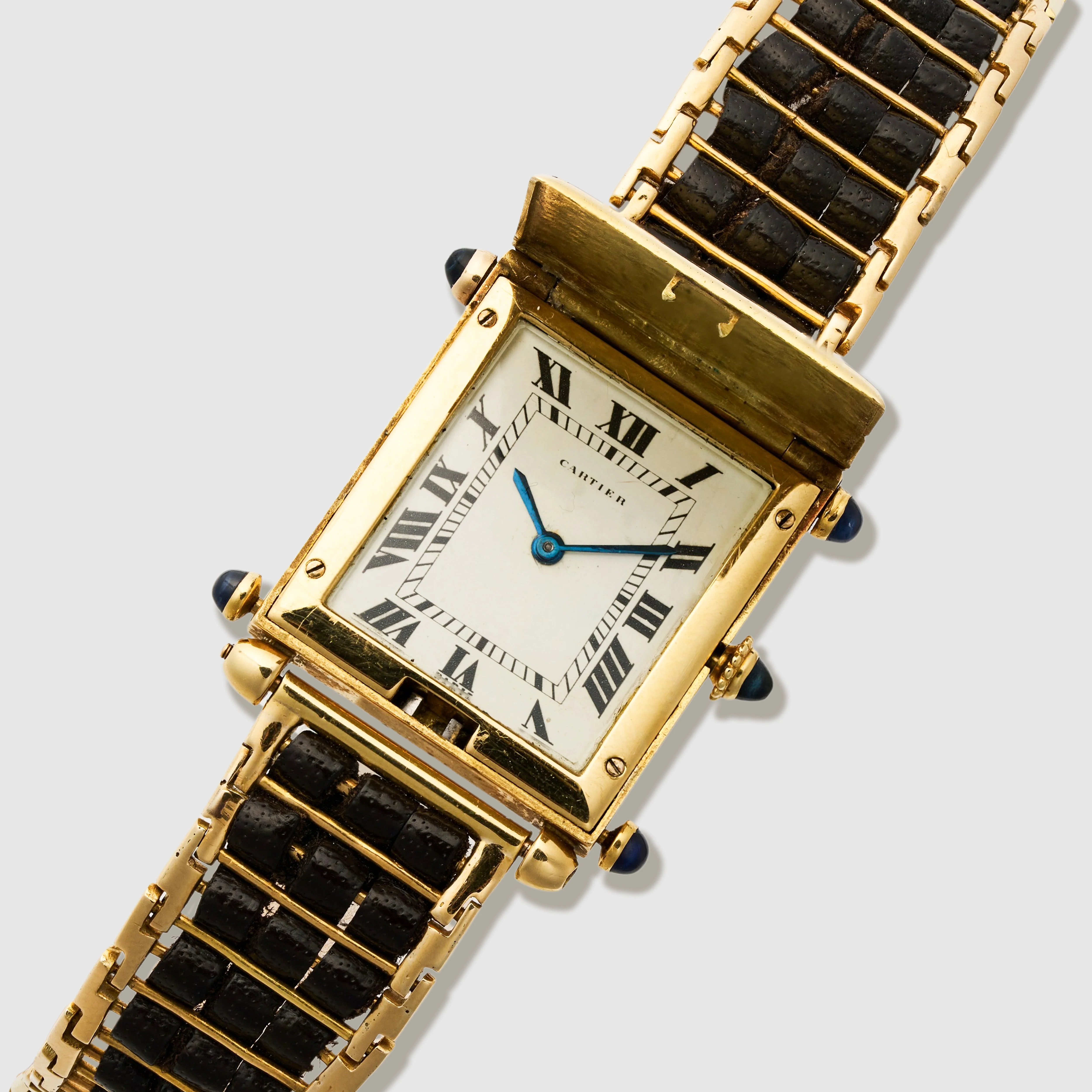 Cartier Yellow Gold Tank Obus Savonette, 1930 - Image 2