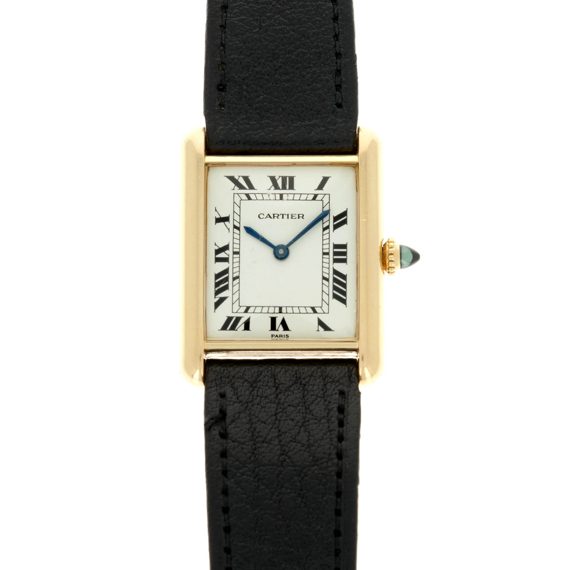 Cartier Yellow Gold Tank Paris Mechanical Watch