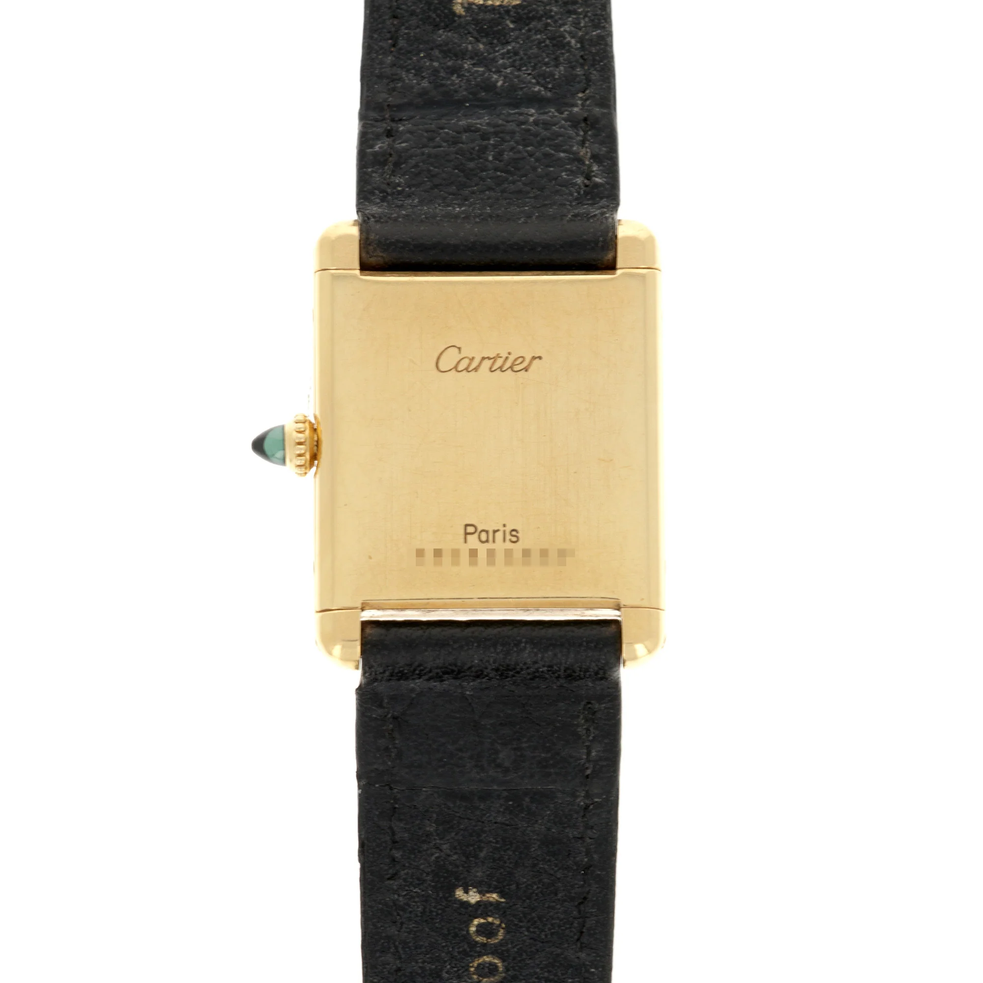 Cartier Yellow Gold Tank Paris Mechanical Watch - Image 3