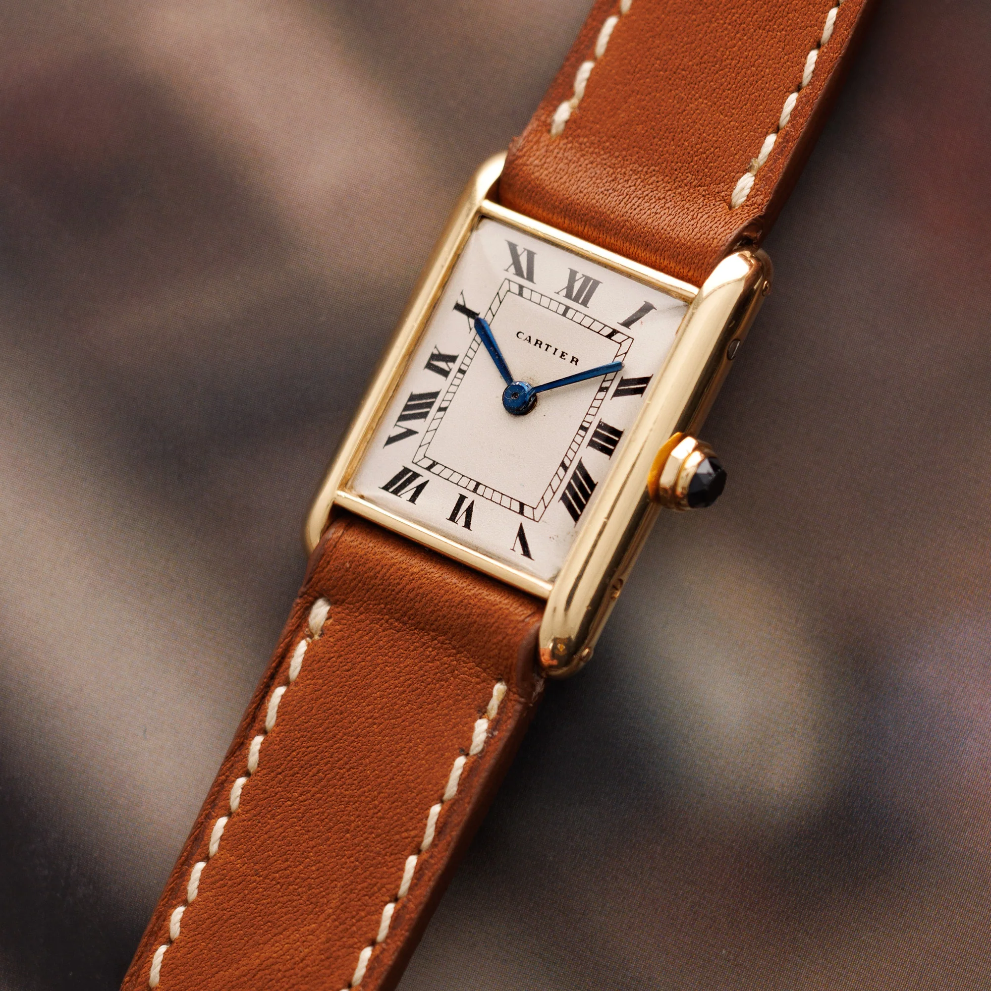 Cartier Yellow Gold Tank Watch, European Watch & Clock from 1959 - Image 2