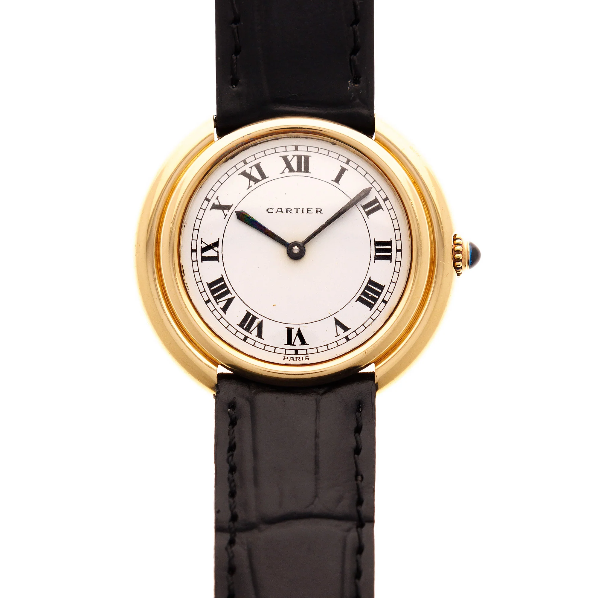 Cartier Yellow Gold Vendome Automatic Watch