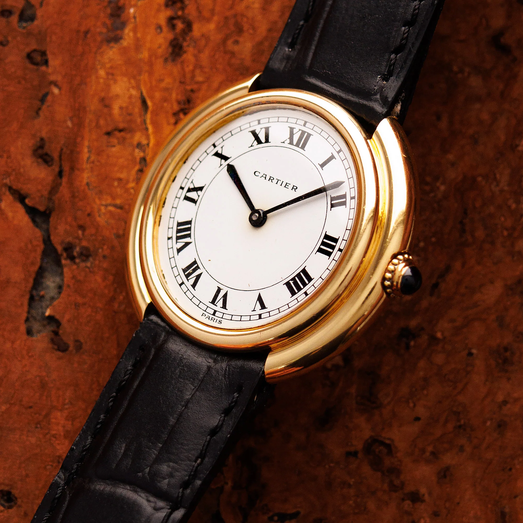 Cartier Yellow Gold Vendome Automatic Watch - Image 2