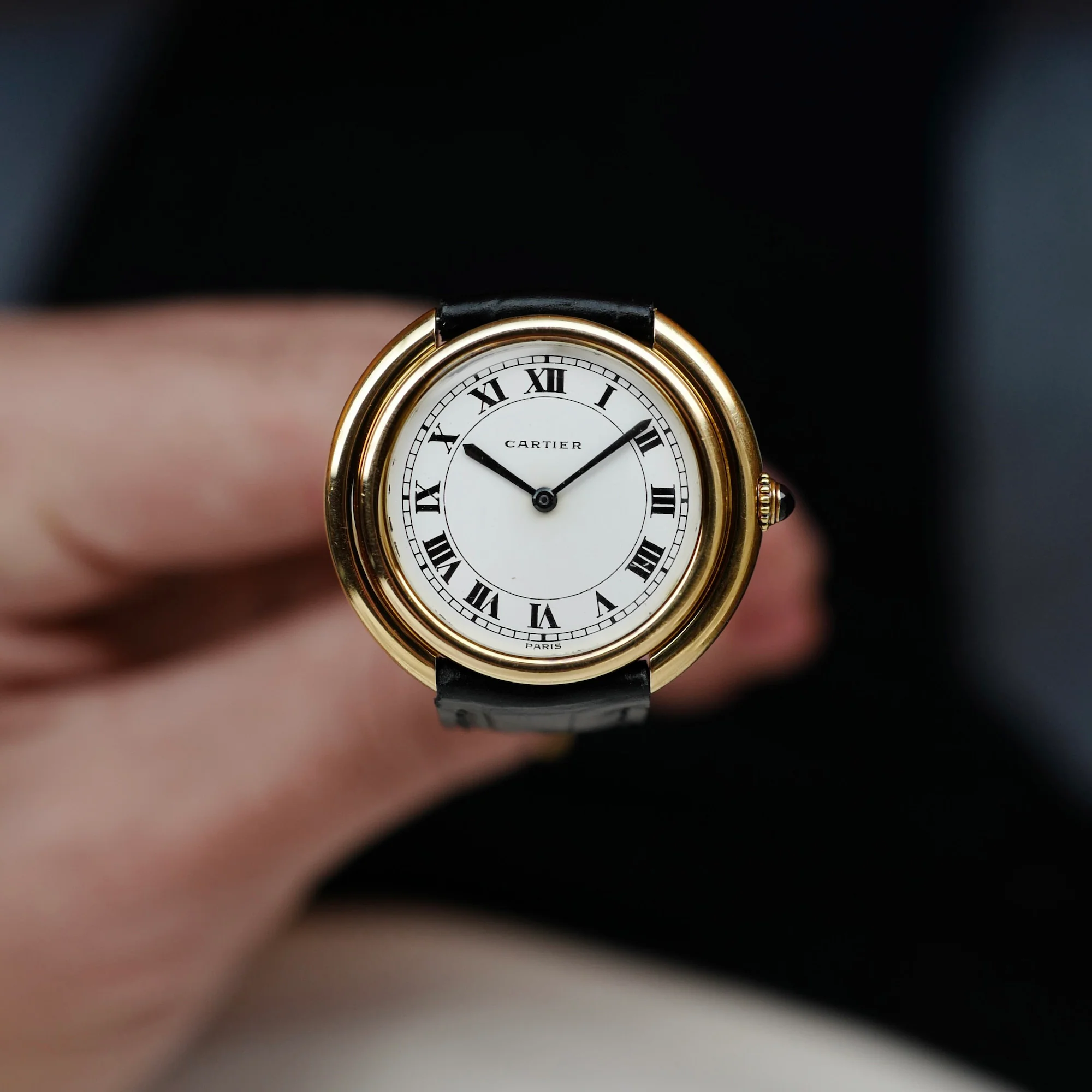 Cartier Yellow Gold Vendome Automatic Watch - Image 4