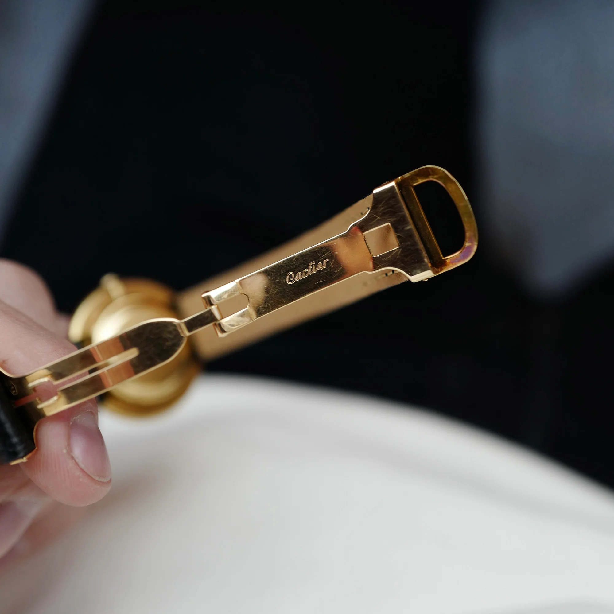 Cartier Yellow Gold Vendome Automatic Watch - Image 7