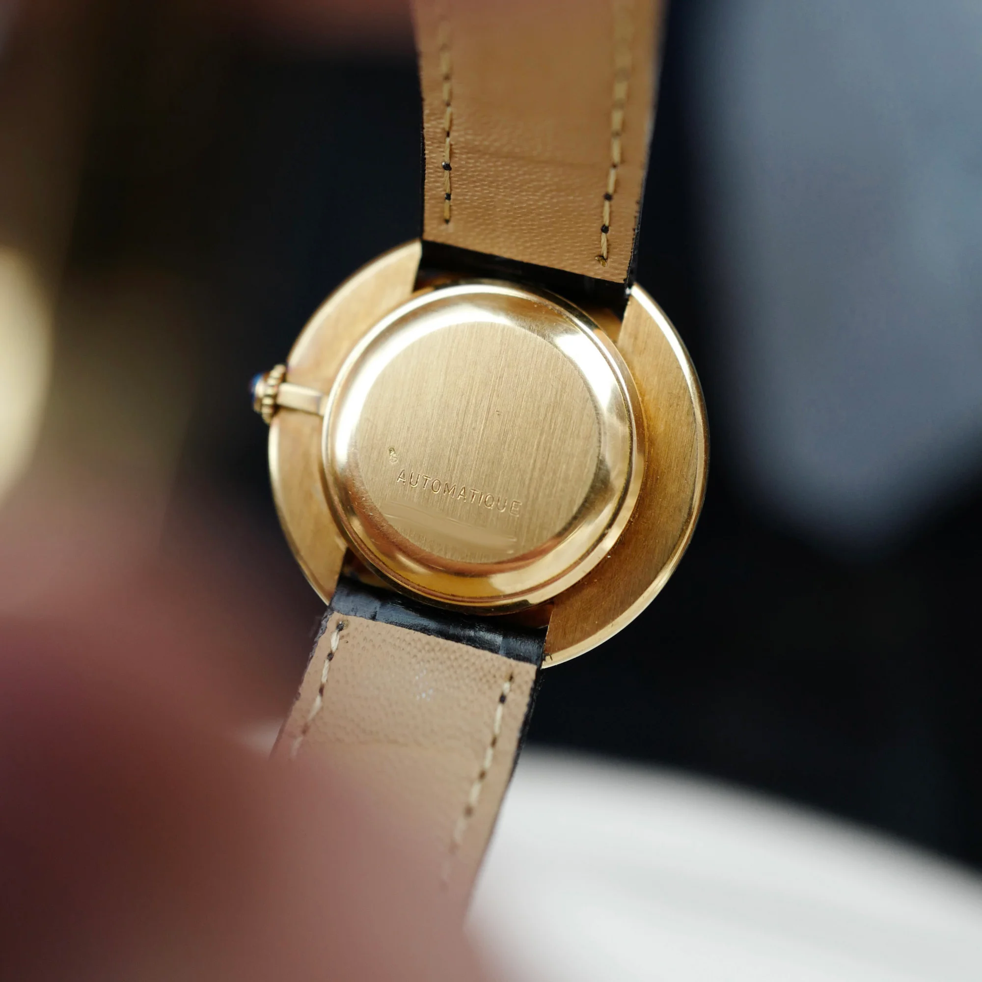 Cartier Yellow Gold Vendome Automatic Watch - Image 8