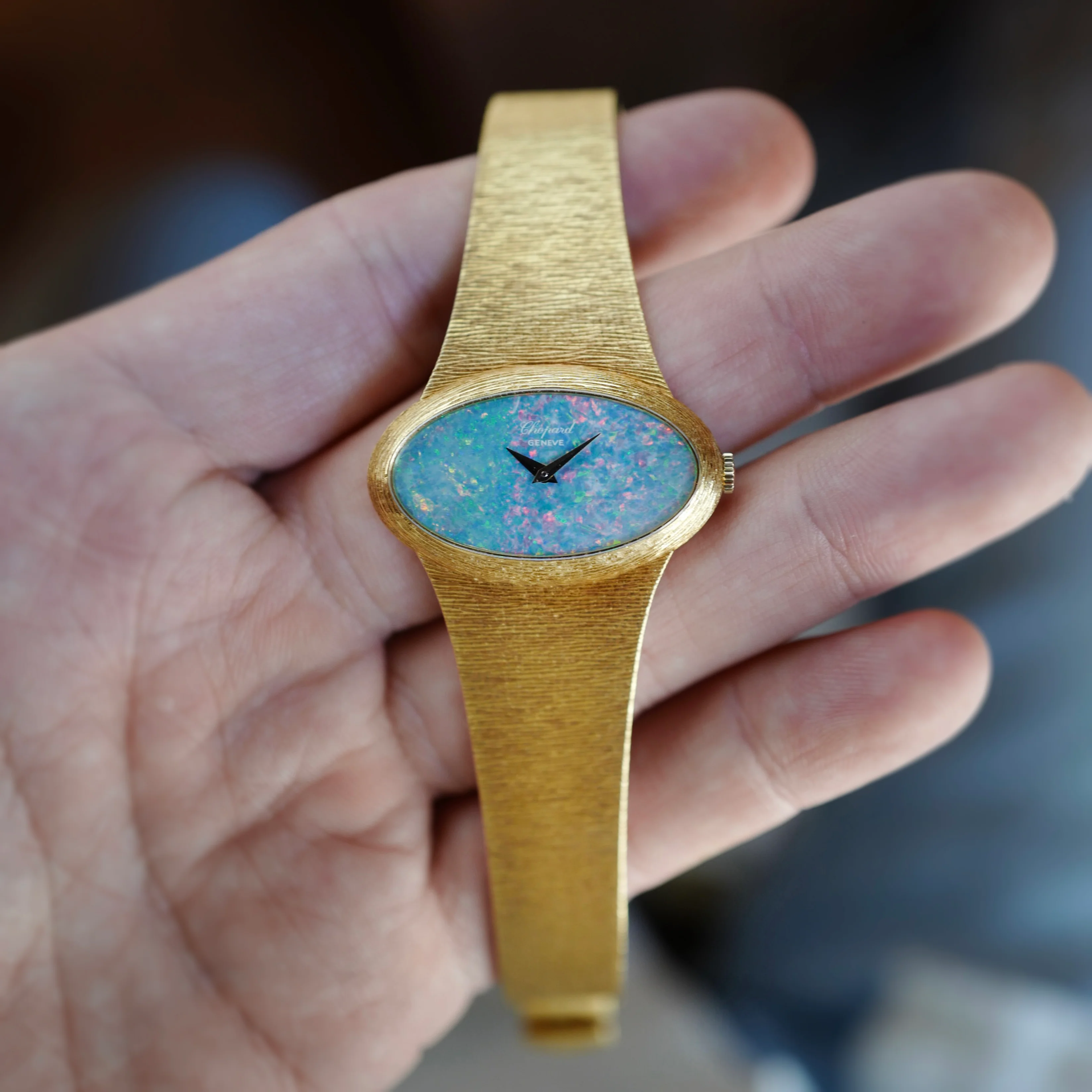 Chopard Yellow Gold Opal Watch - Image 3