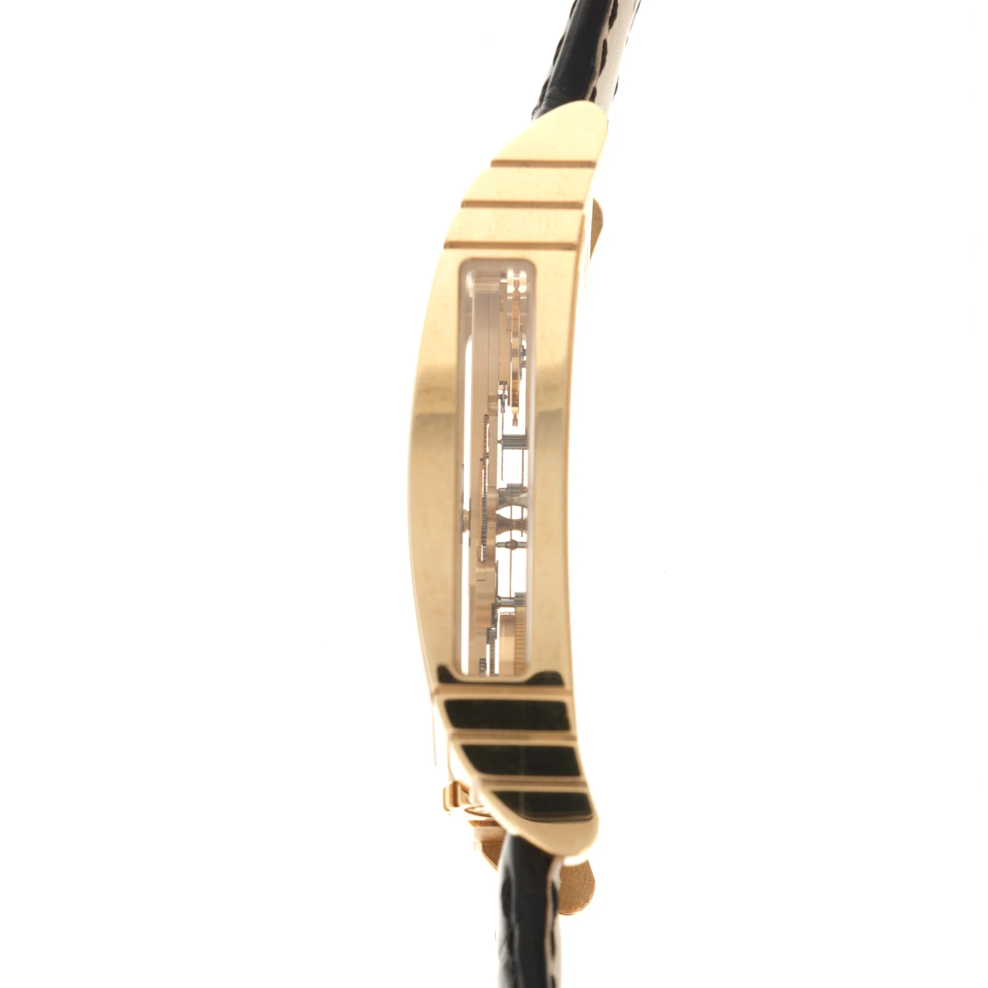 Corum Rose Gold Golden Bridge Adam & Eve Watch - Image 3