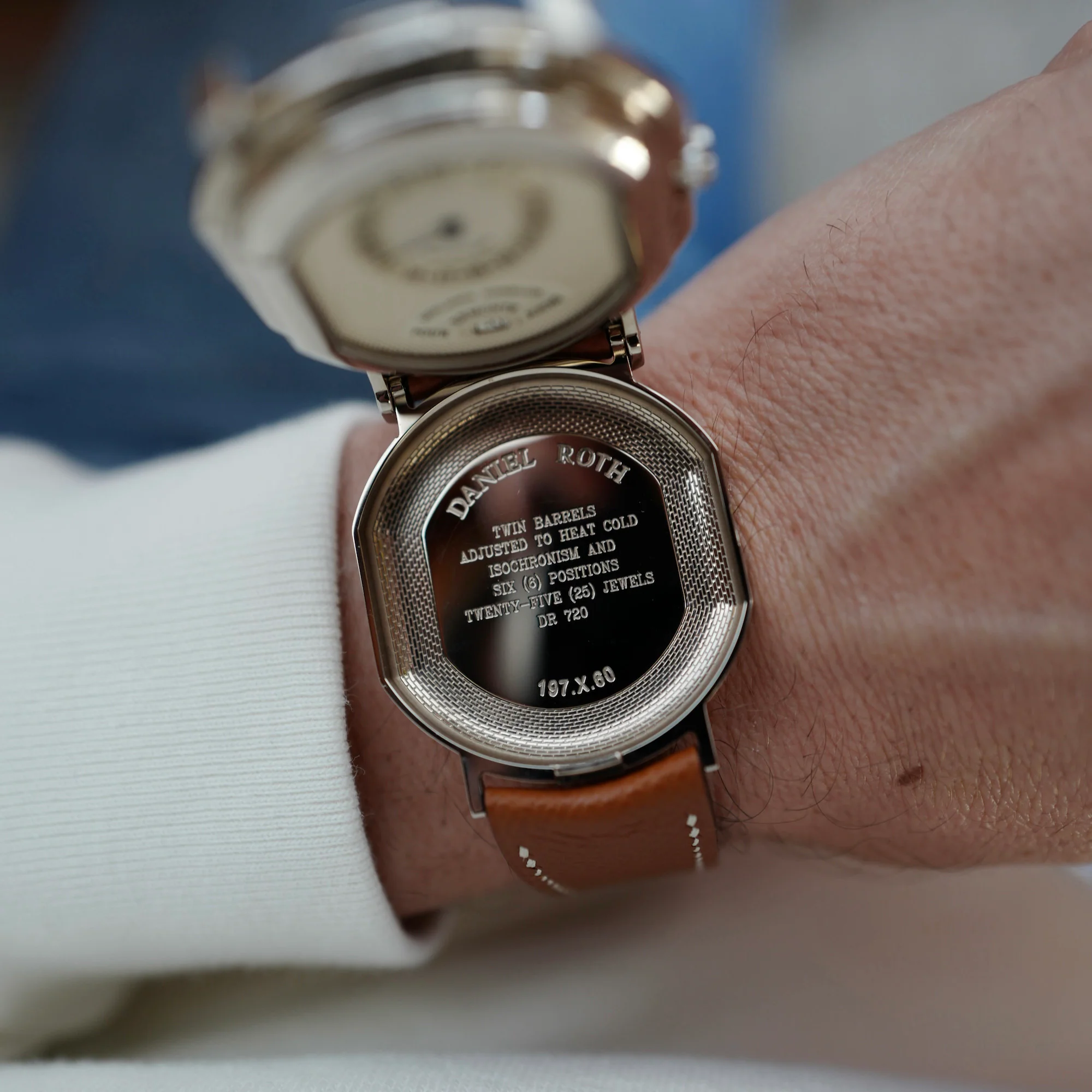 Daniel Roth 8-Day Double Face Tourbillon Diamond Watch Ref. 197.x.60 - Image 7