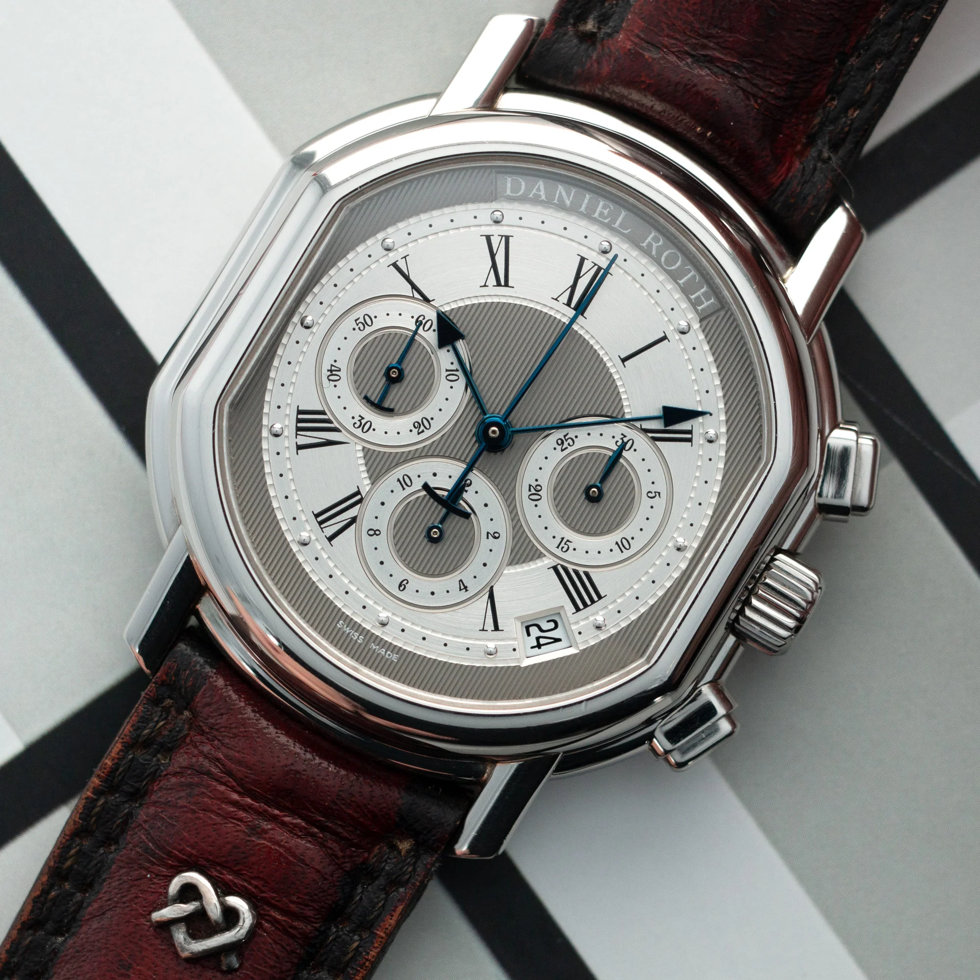 Daniel Roth Steel Automatic Chronograph Watch - Image 2