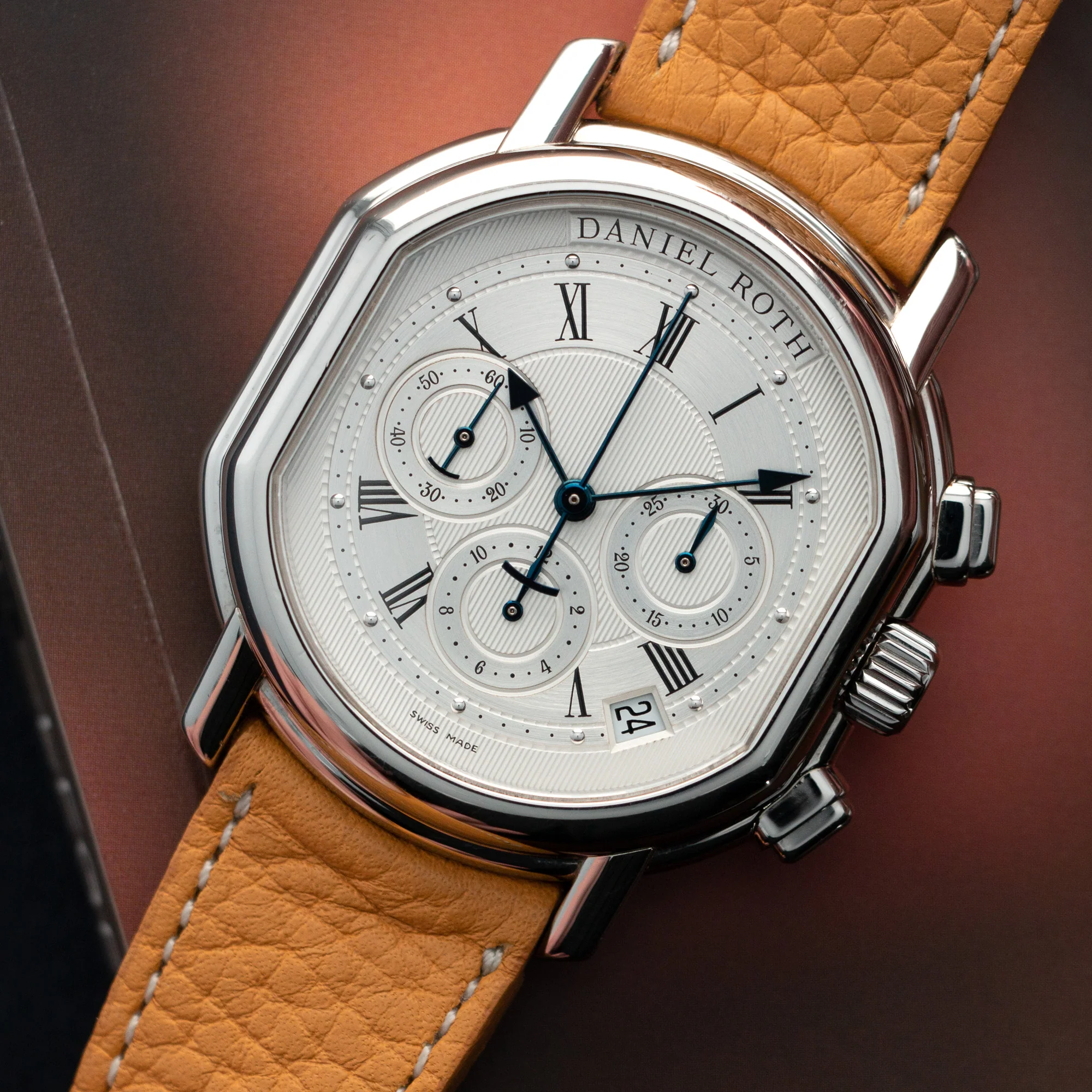 Daniel Roth Steel Automatic Chronograph Watch - Image 2
