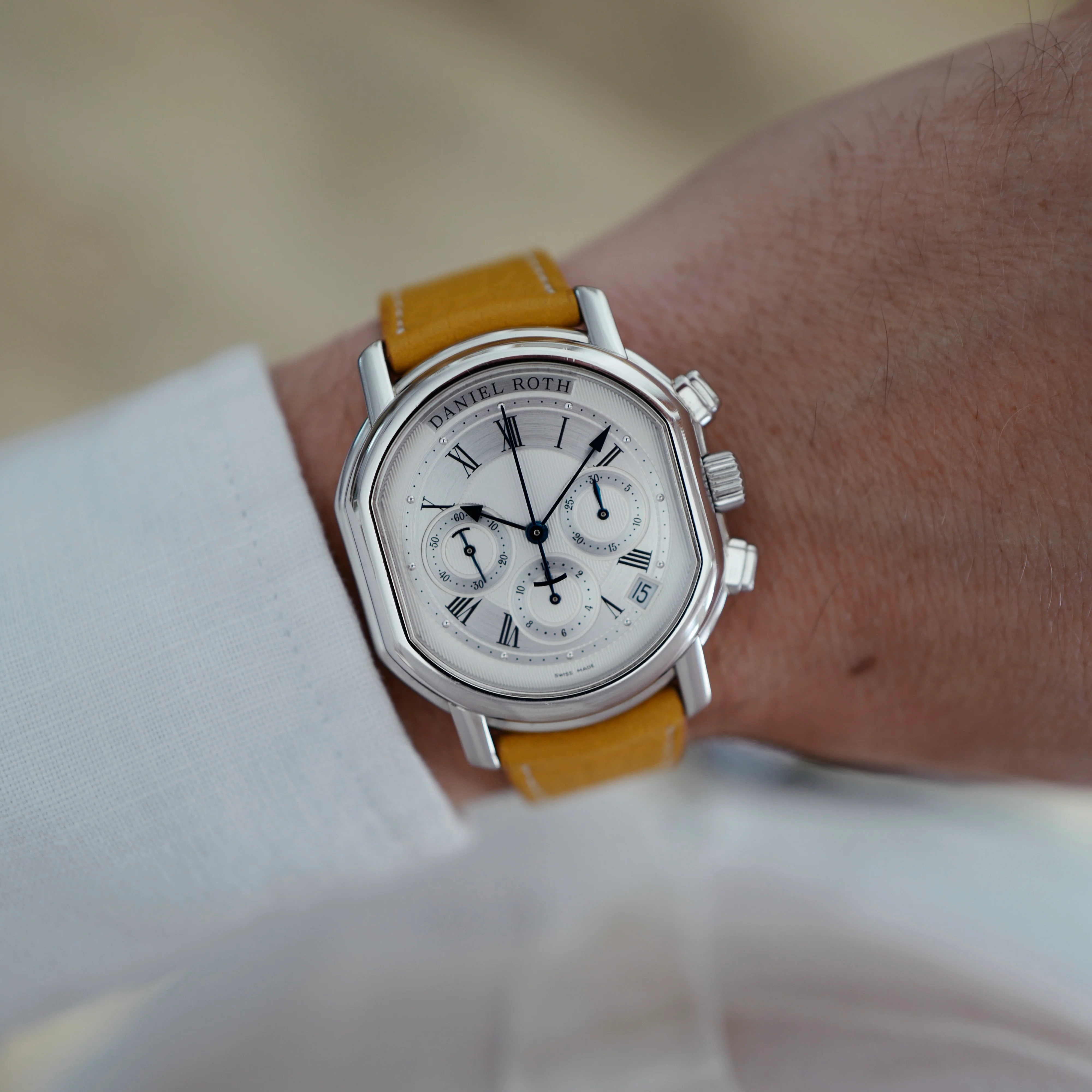 Daniel Roth Steel Automatic Chronograph Watch - Image 6