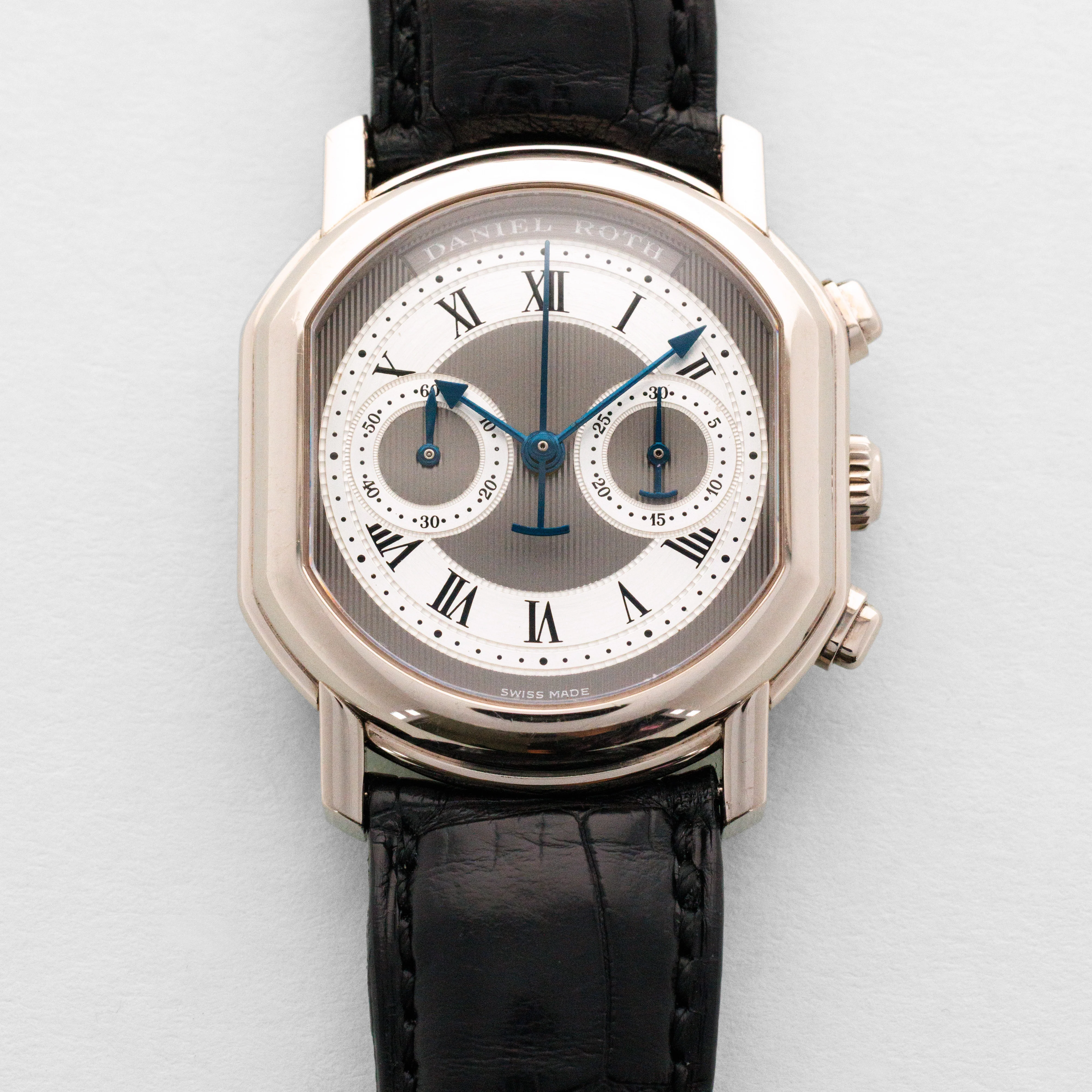 Daniel Roth White Gold Chronograph Watch Ref. 447.J.10