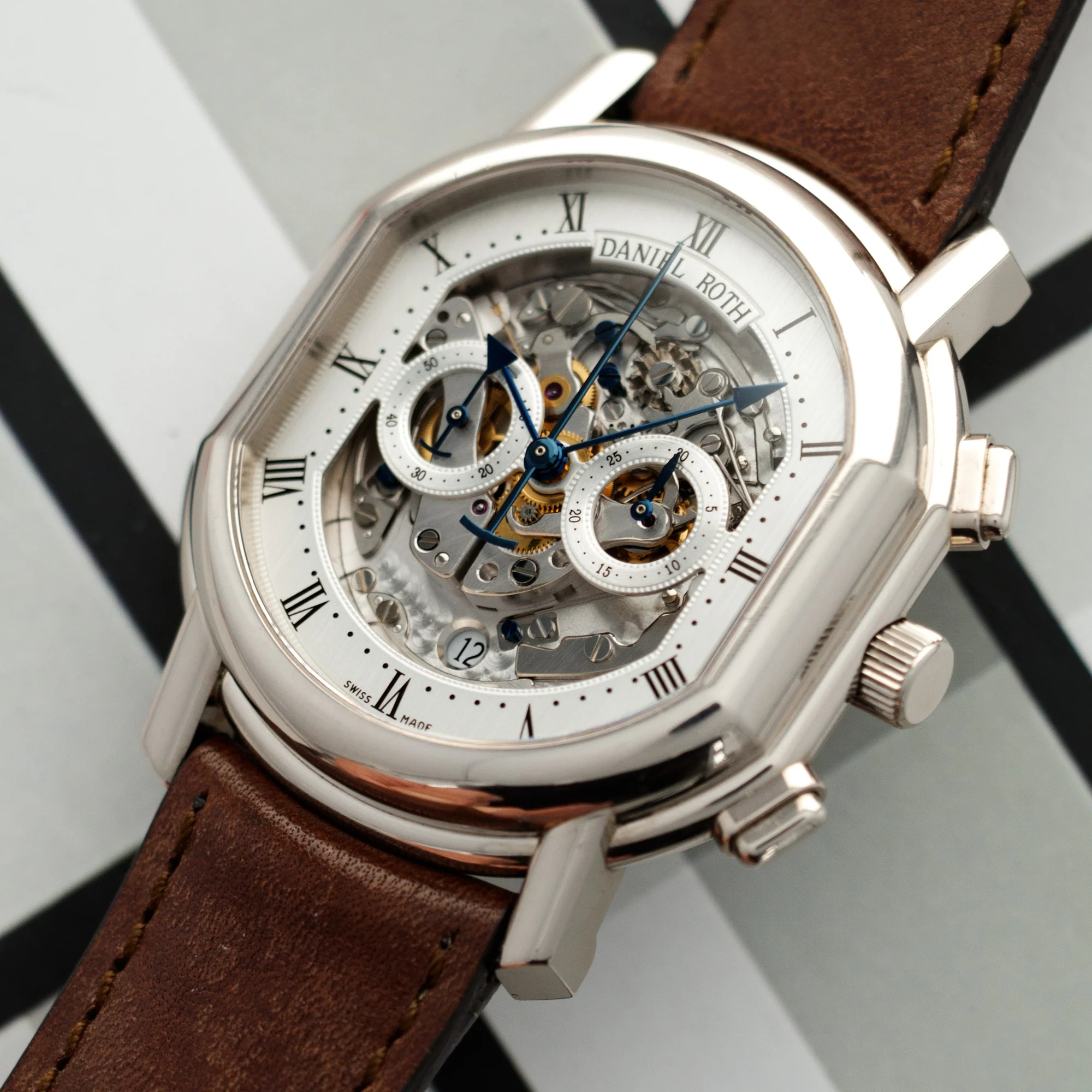 Daniel Roth White Gold Skeleton Chronograph Ref. 447.X.60 - Image 2