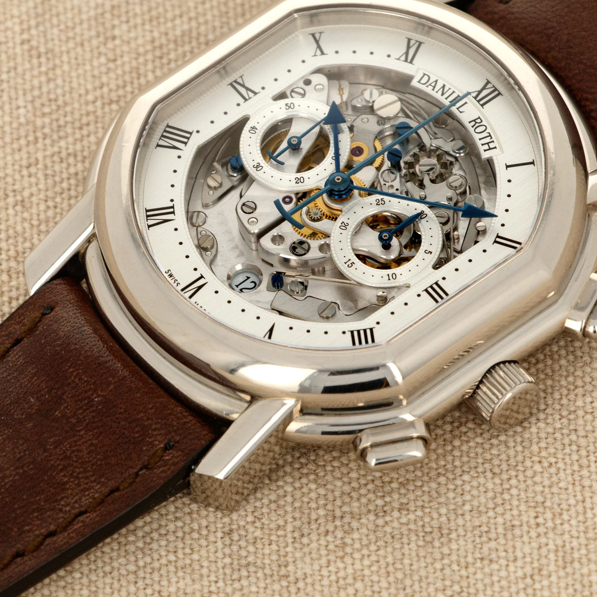 Daniel Roth White Gold Skeleton Chronograph Ref. 447.X.60 - Image 5