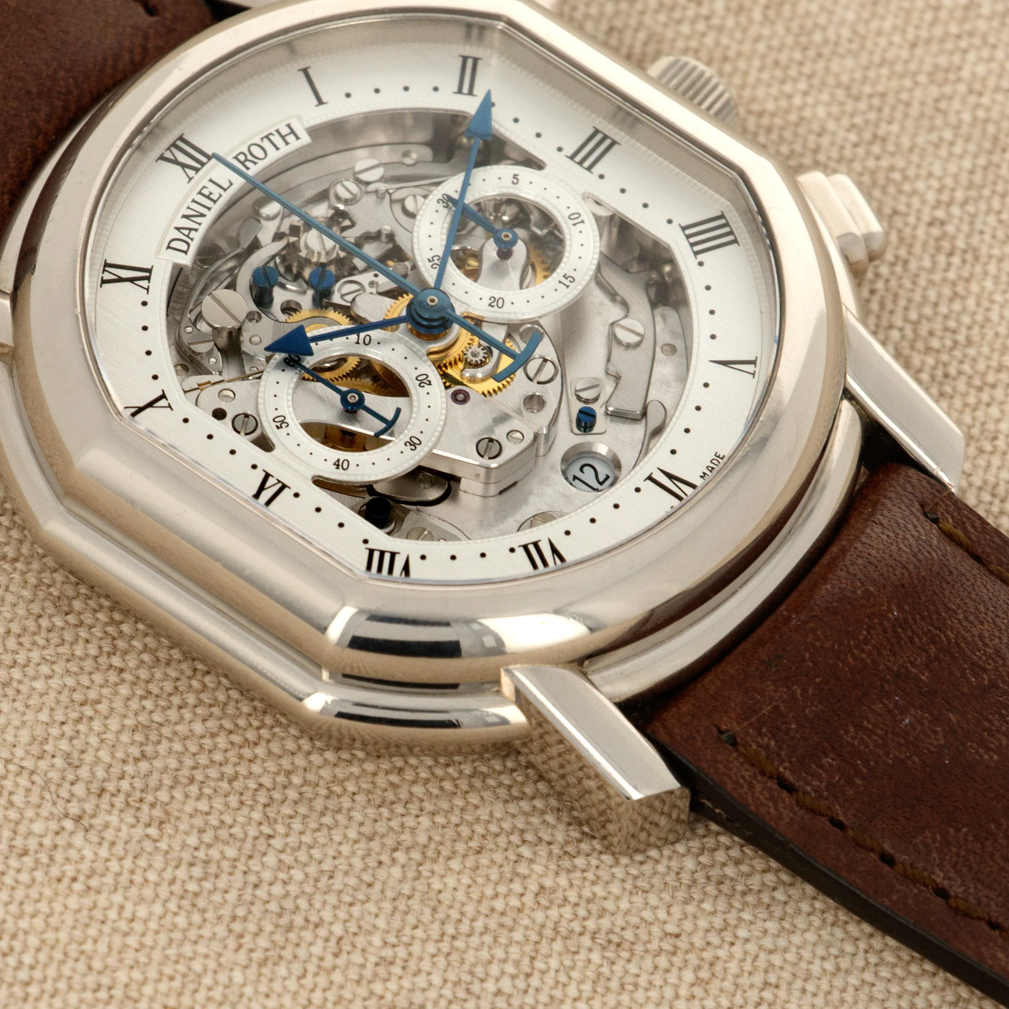 Daniel Roth White Gold Skeleton Chronograph Ref. 447.X.60 - Image 6