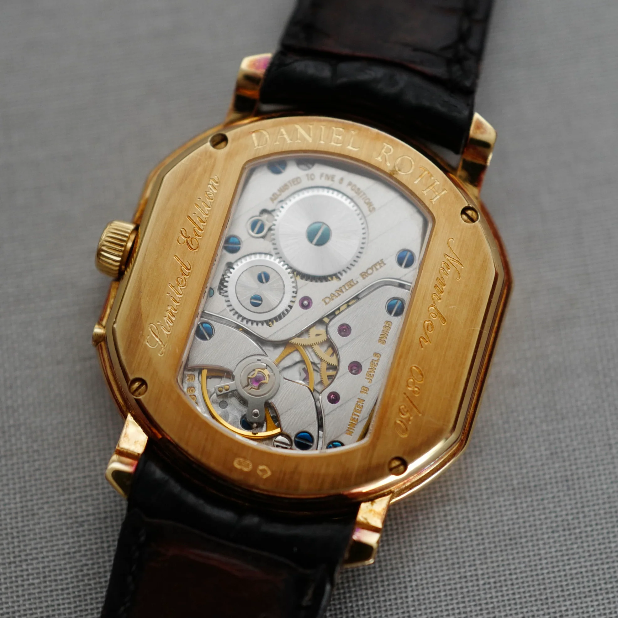 Daniel Roth Yellow Gold Moonphase Power Reserve Watch - Image 6