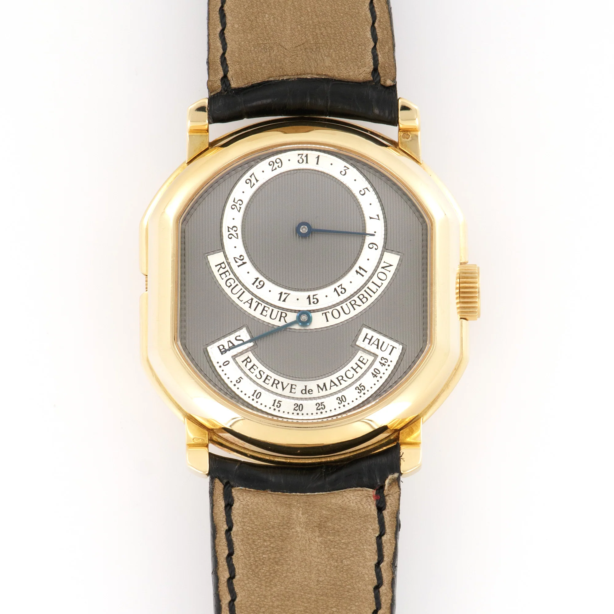 Daniel Roth Yellow Gold Regulateur Tourbillon Watch - Image 4