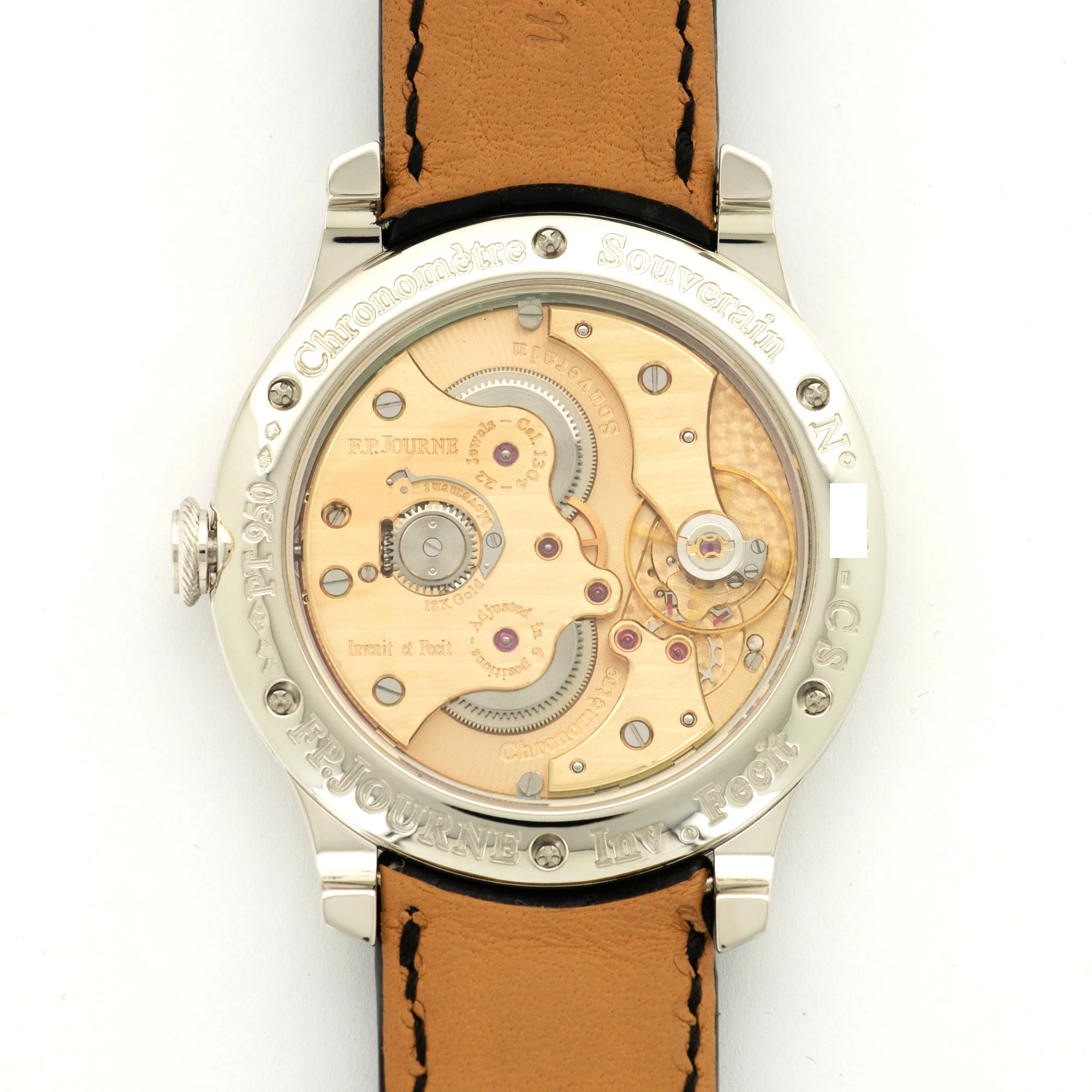 F.P. Journe Platinum Chronometre Souverain Watch - Image 4