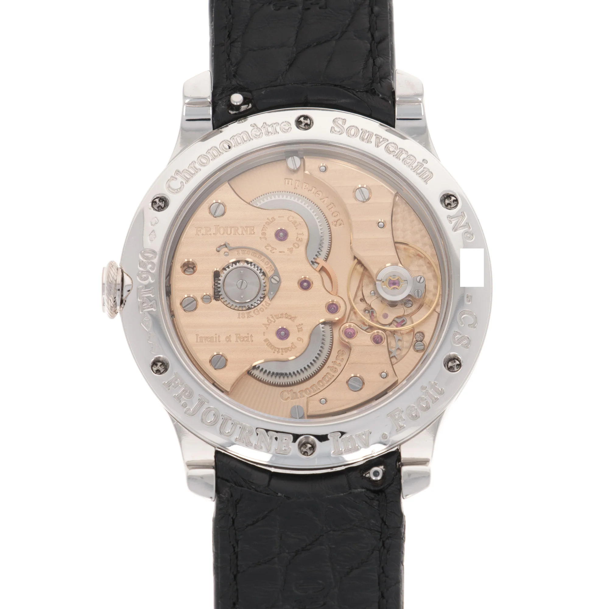 F.P. Journe Platinum Chronometre Souverain Watch - Image 4