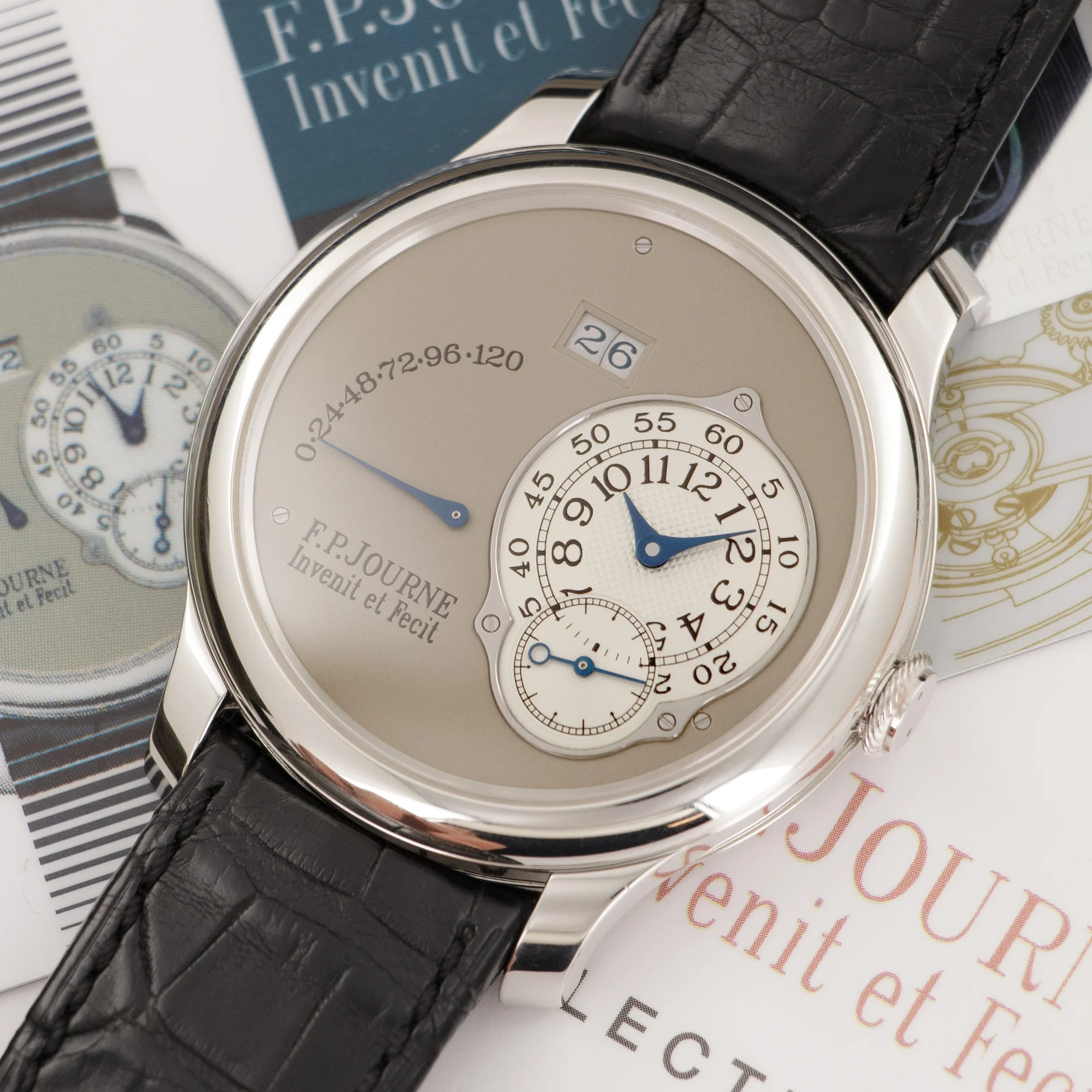 F.P. Journe Platinum Octa Auto Reserve Watch with Original Box and Papers - Image 2