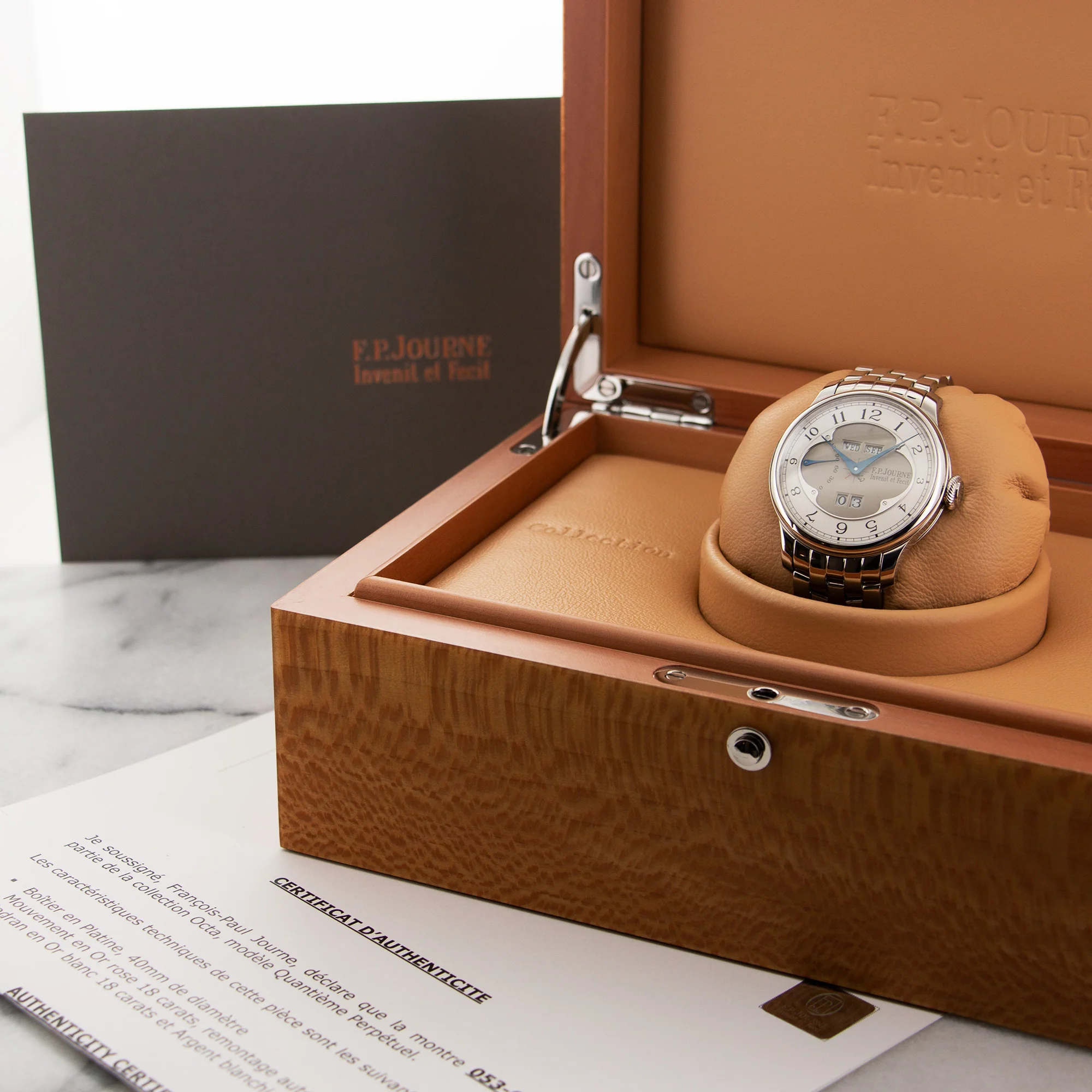 F.P. Journe Platinum Octa Quantieme Perpetual Watch - Image 6